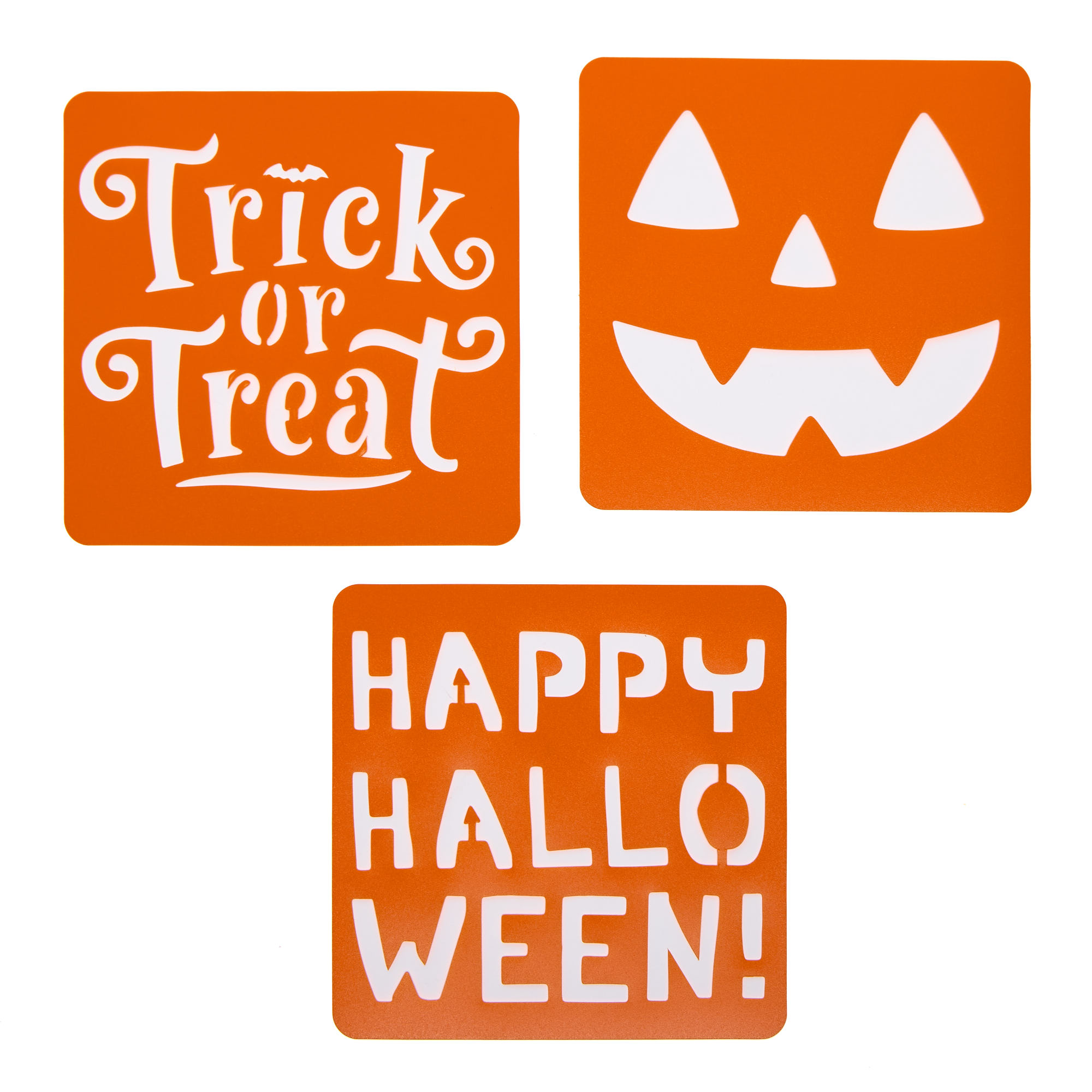 Pumpkin Stencils - Pack of 3
