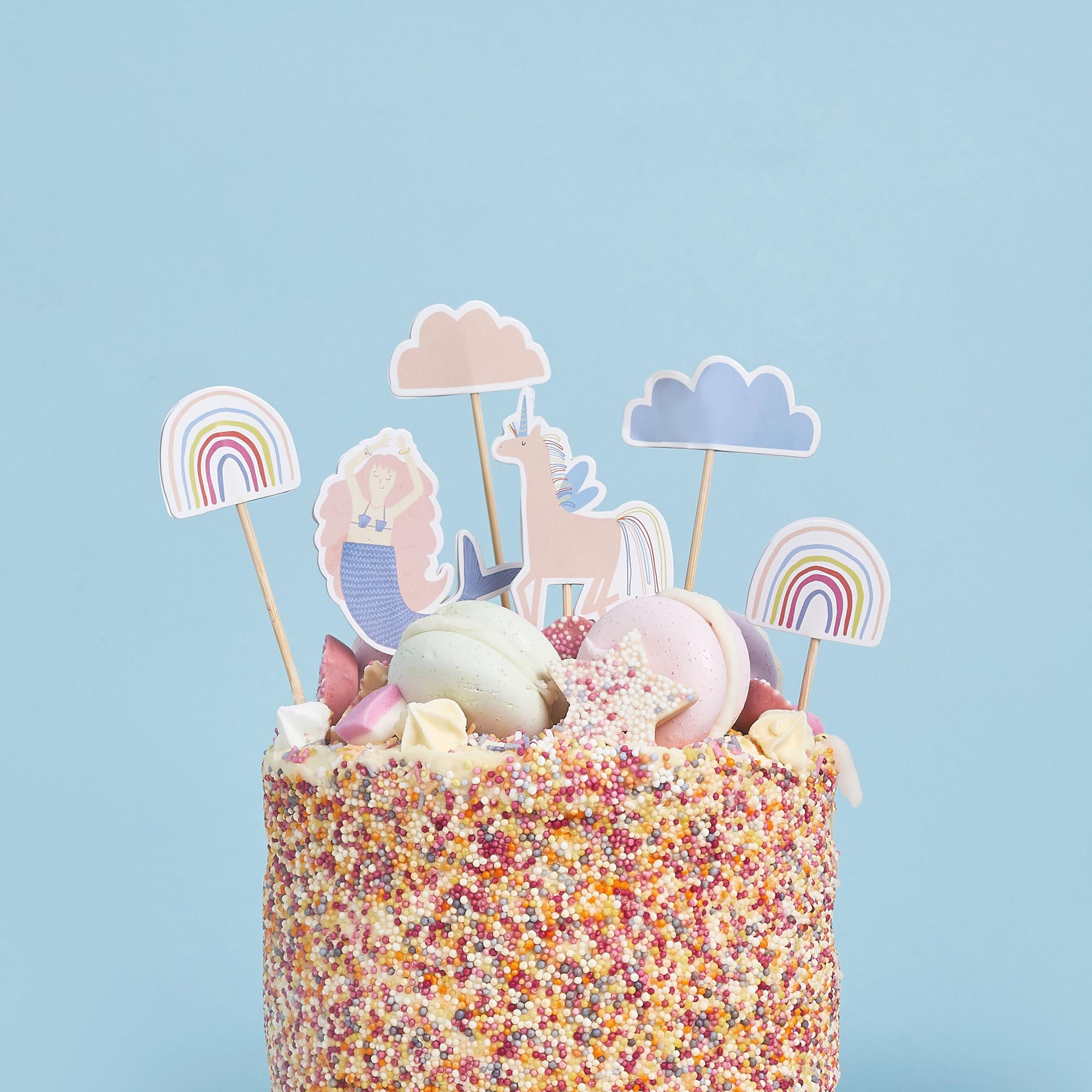 Enchanted Cake Topper Set - Pack of 6