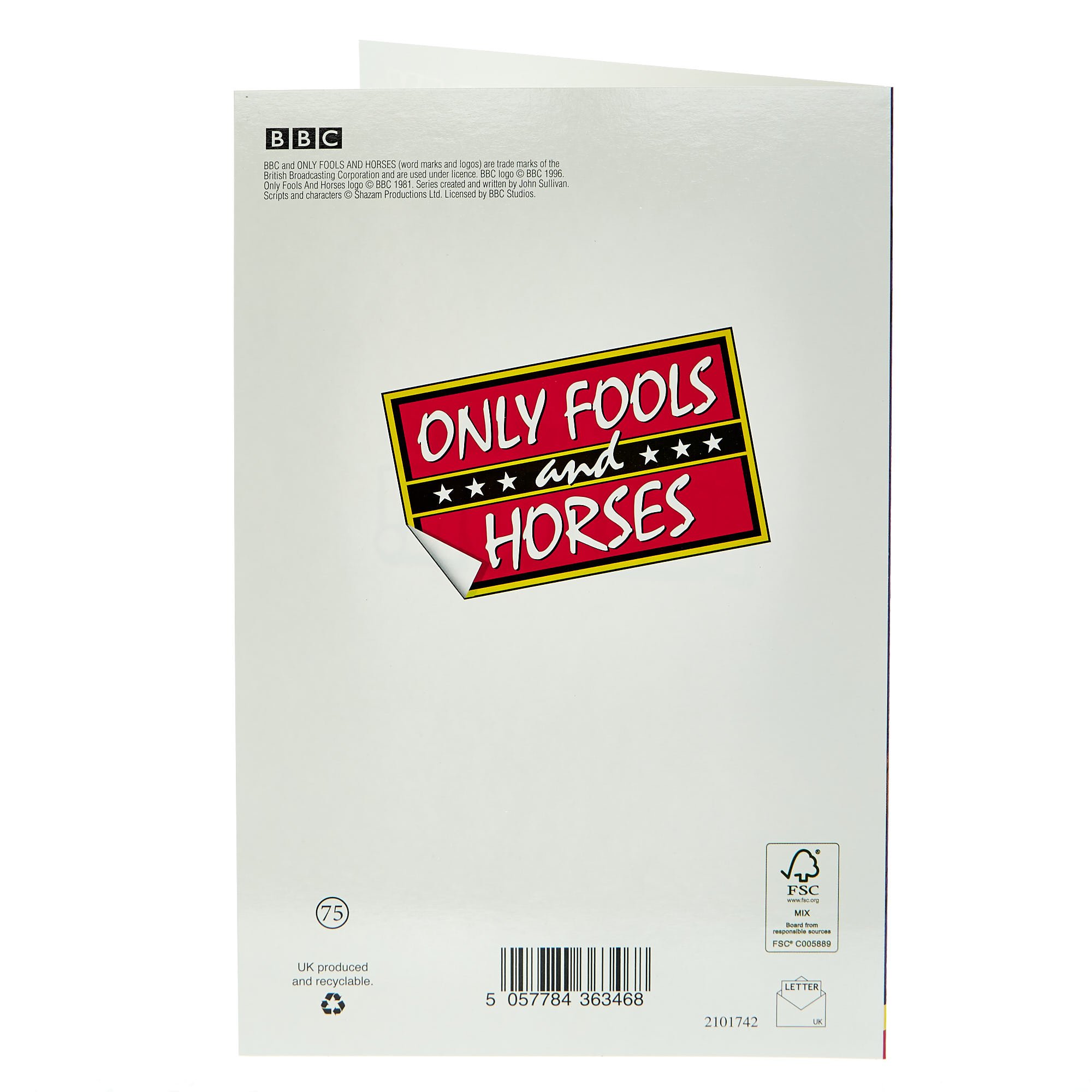 Only Fools & Horses Birthday Card - Triffic 