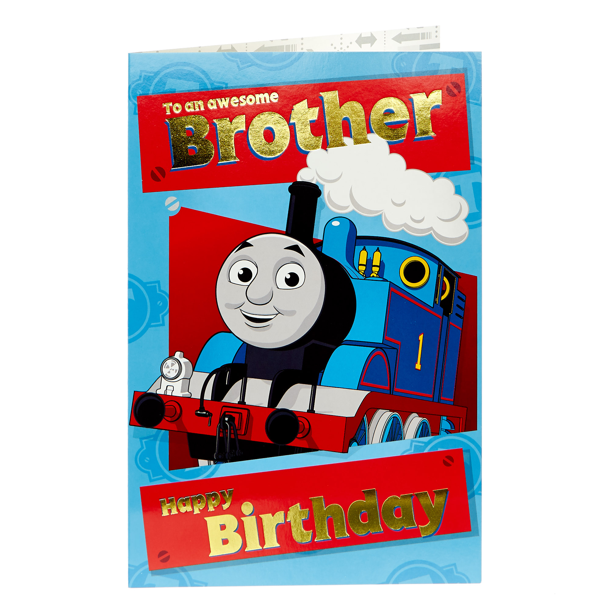 Thomas & Friends Birthday Card - Brother
