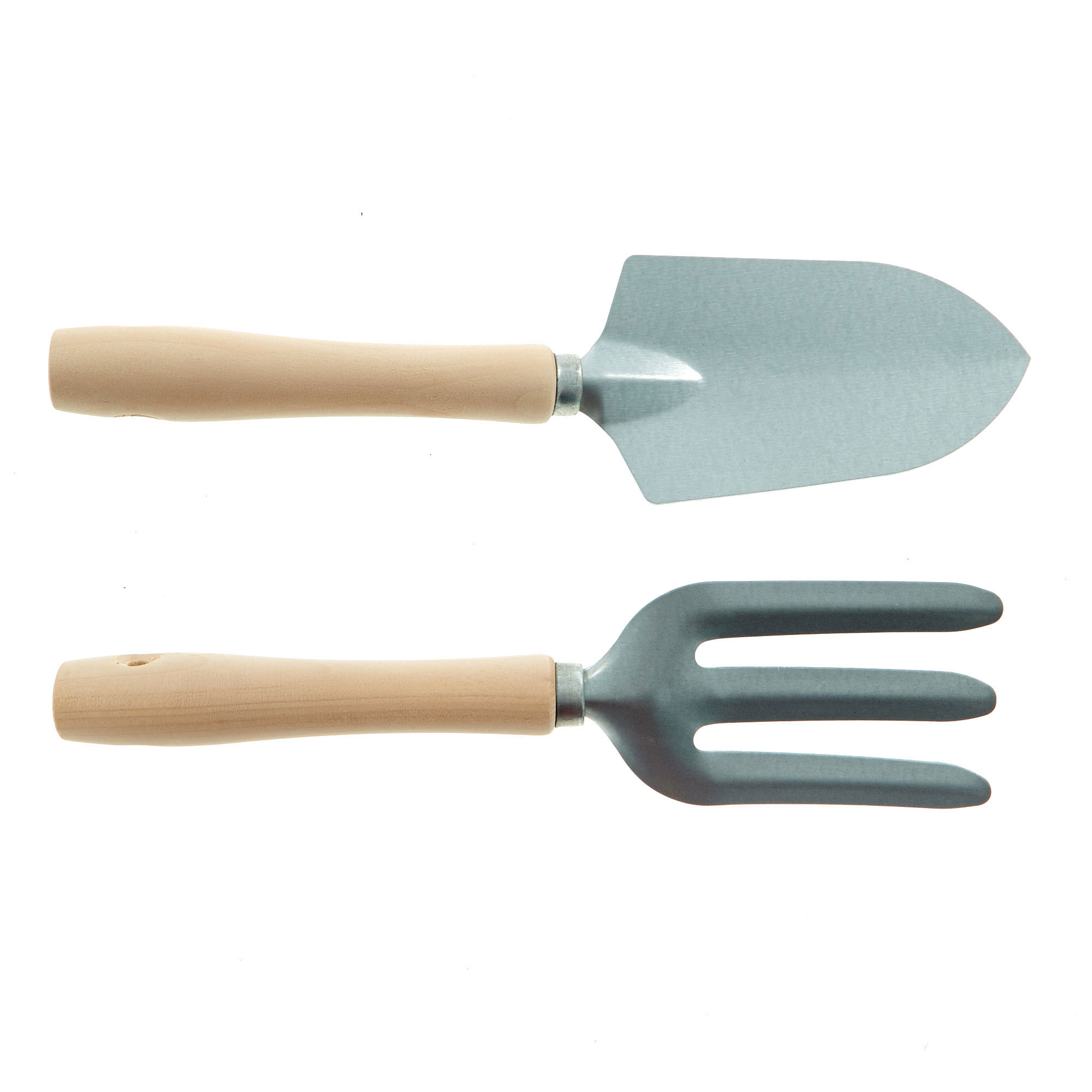 Stainless Steel Trowel and Fork Set