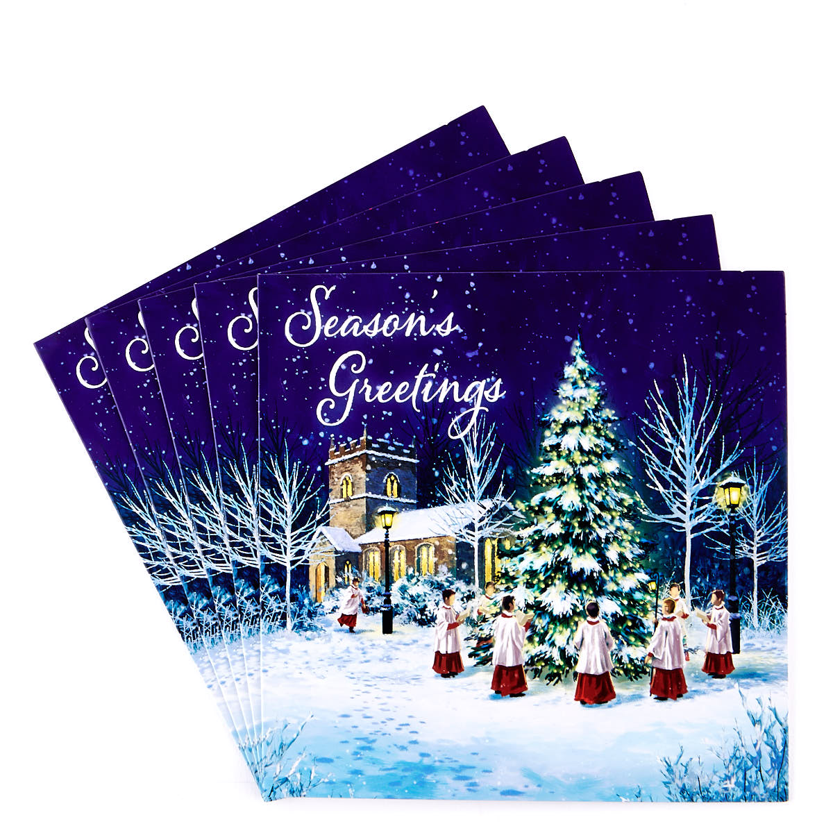 Charity Christmas Cards - Church Choir Pack Of 10