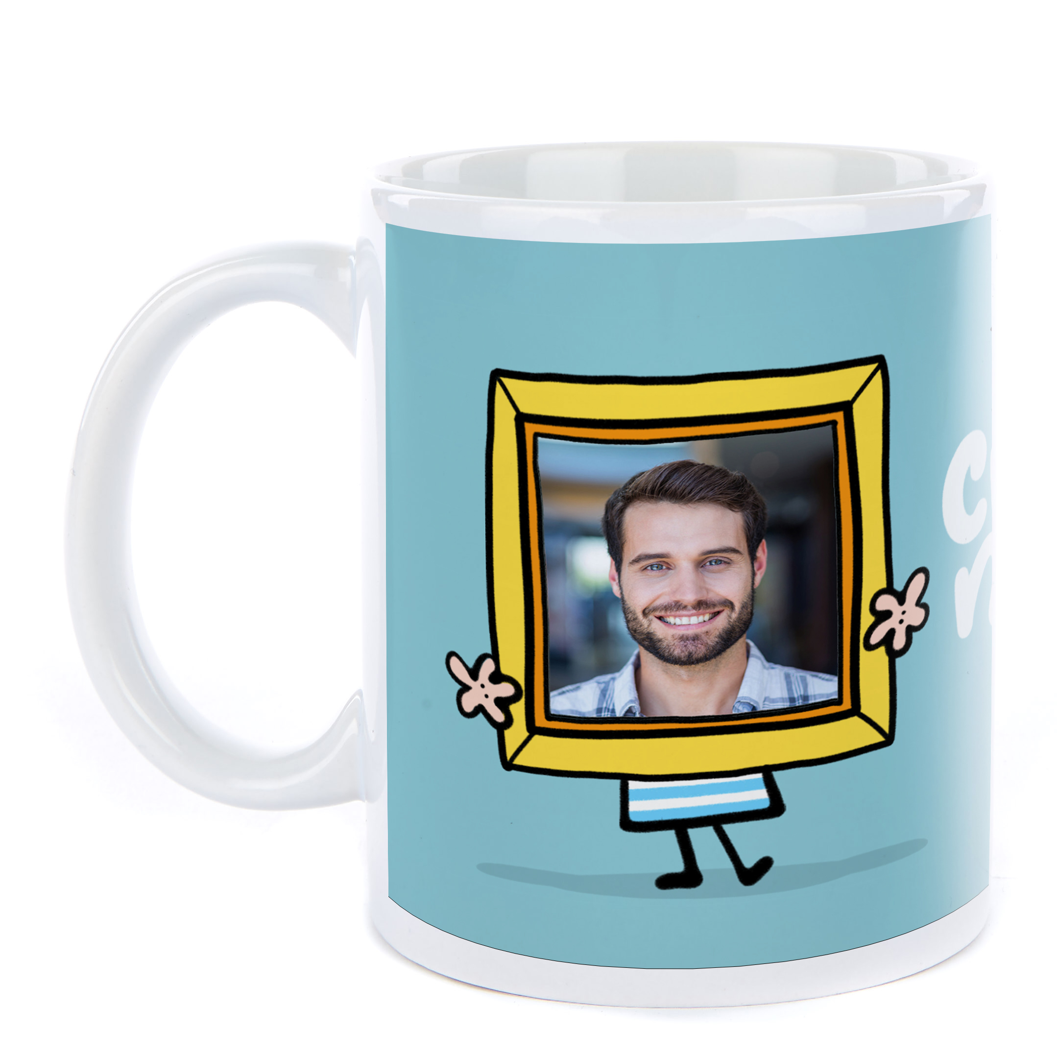 Photo Fruitloops Mug - Cheesy Mug, Blue