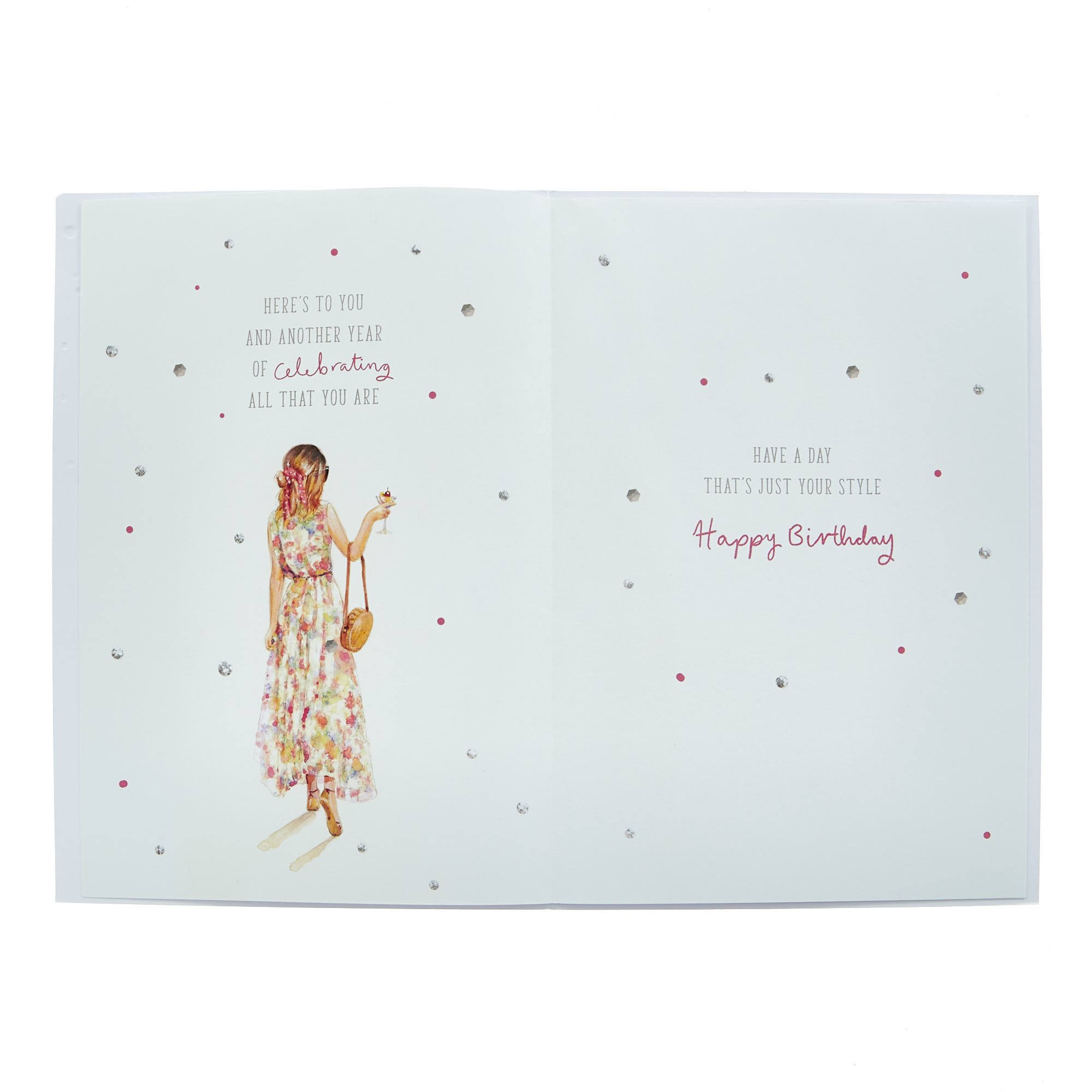 Birthday Card - Here's To A Fab Daughter