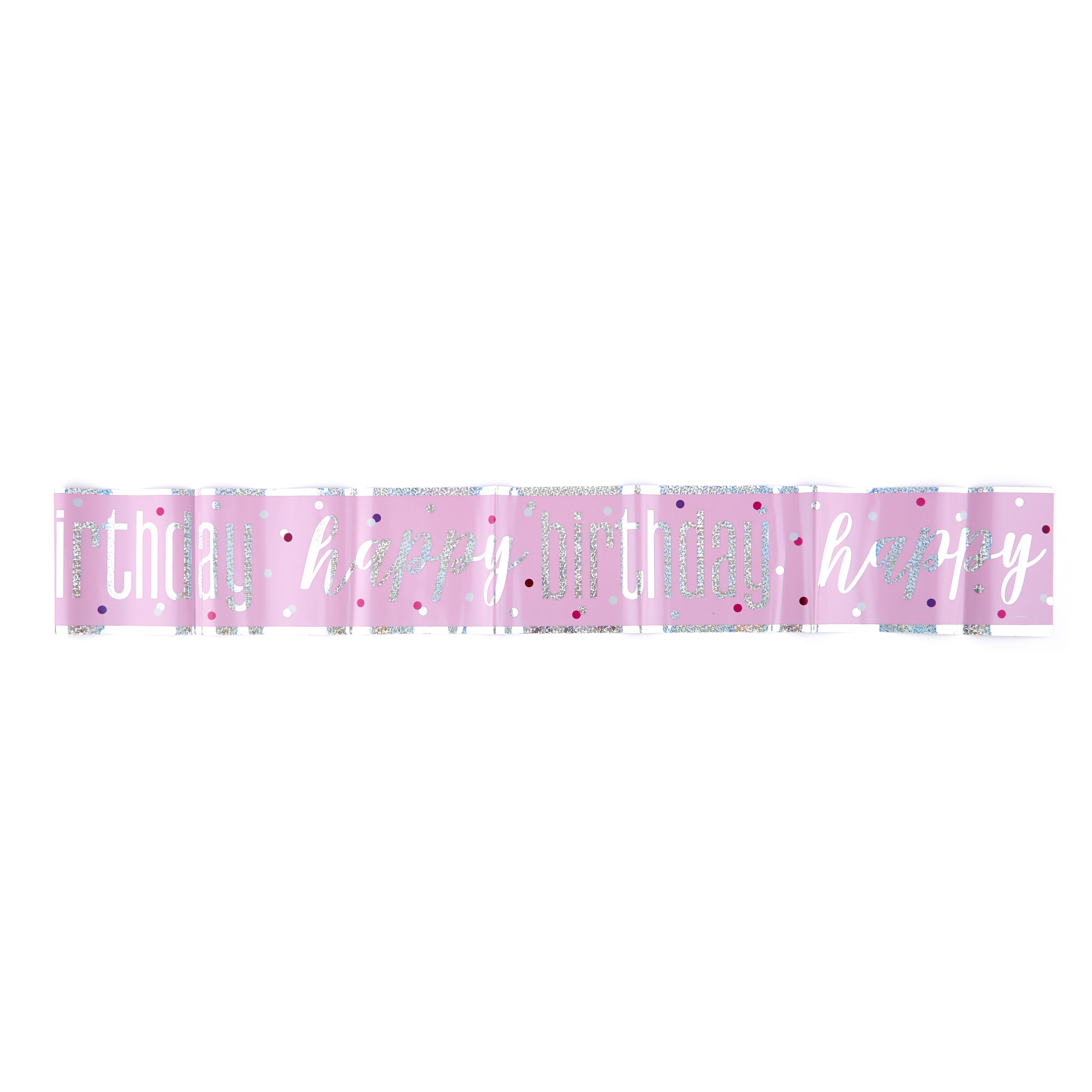 Pink Happy Birthday Party Accessory Kit - 23 Pieces  