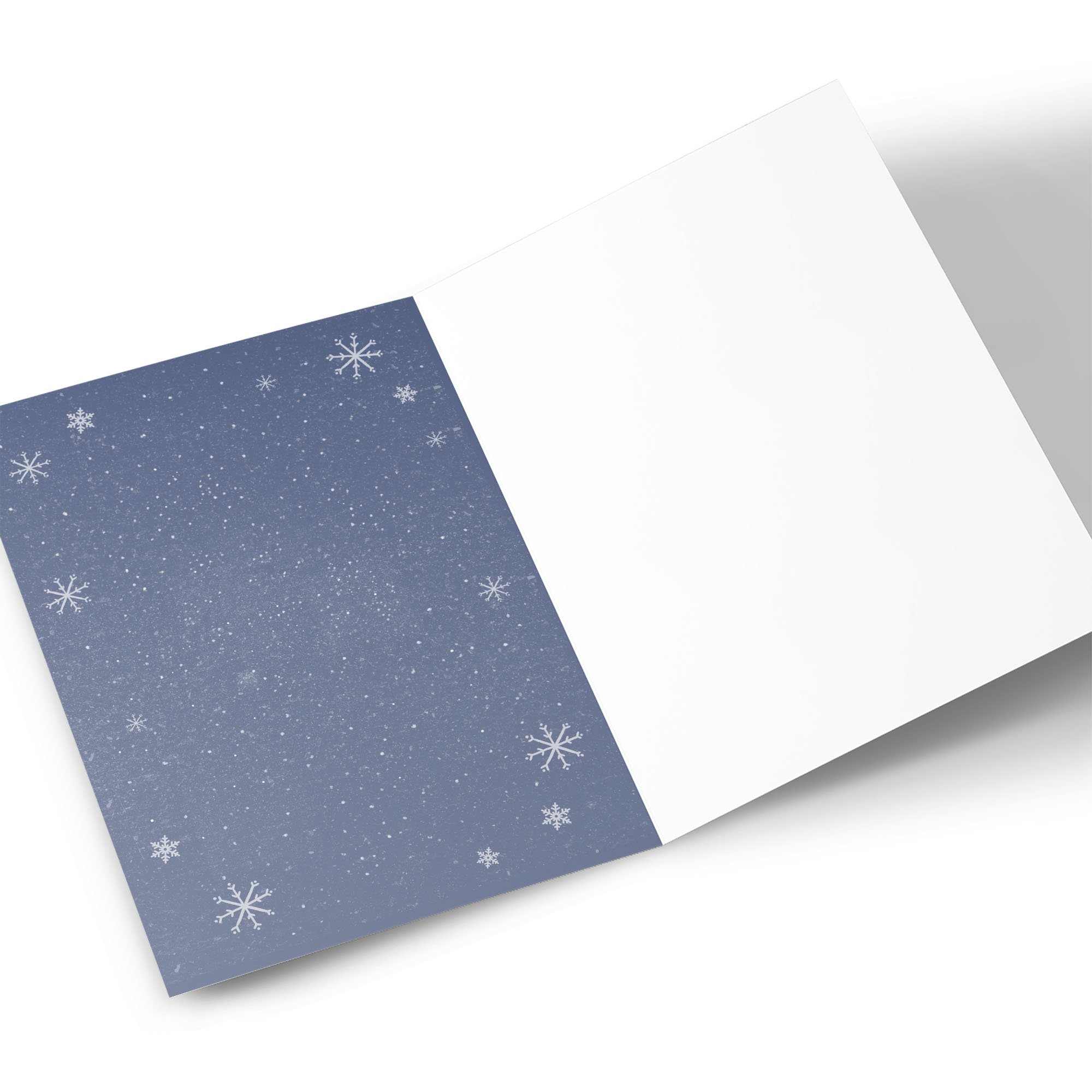 Personalised Christmas Card - Across The Miles With Wishes 