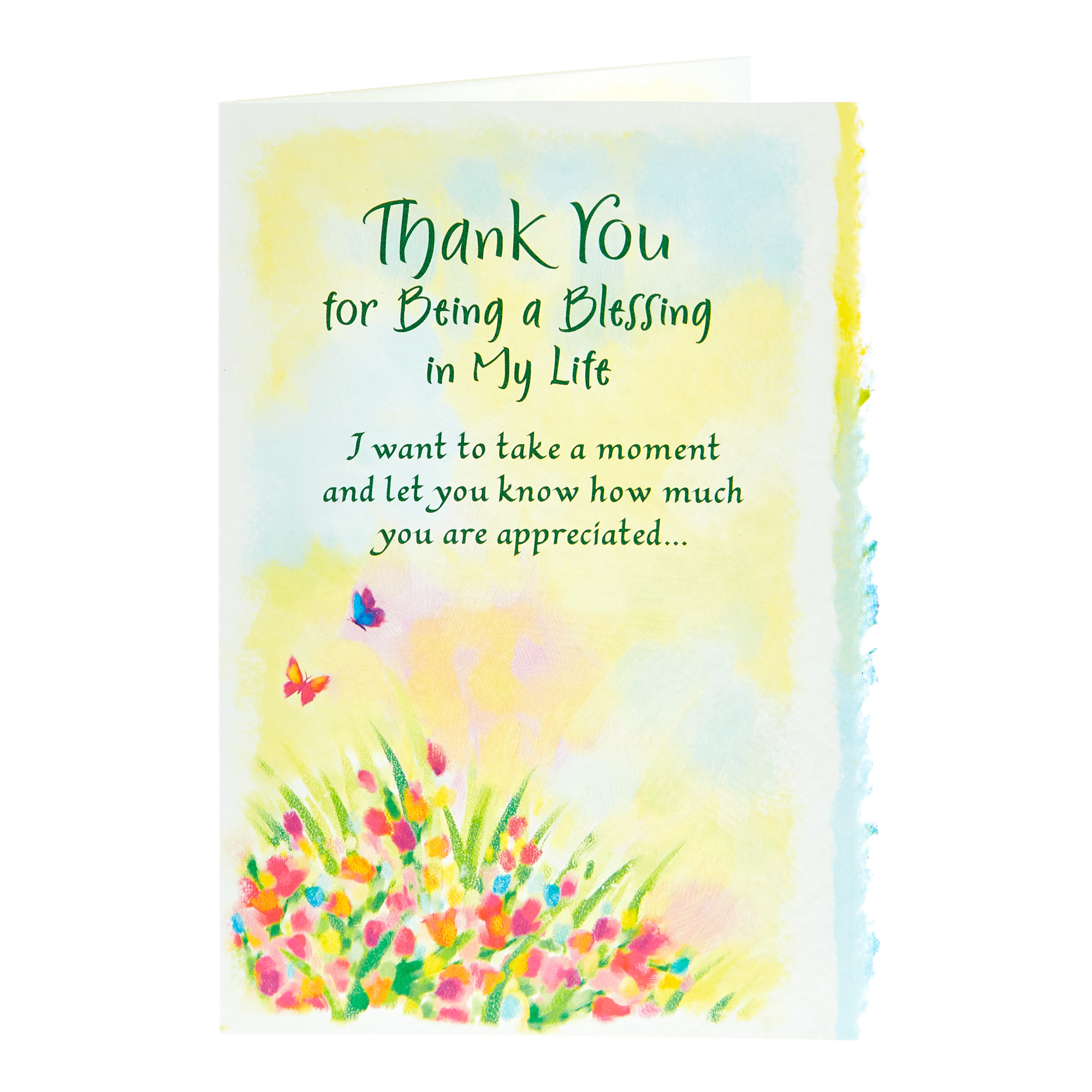 Blue Mountain Arts Card - Thank You For Being A Blessing 