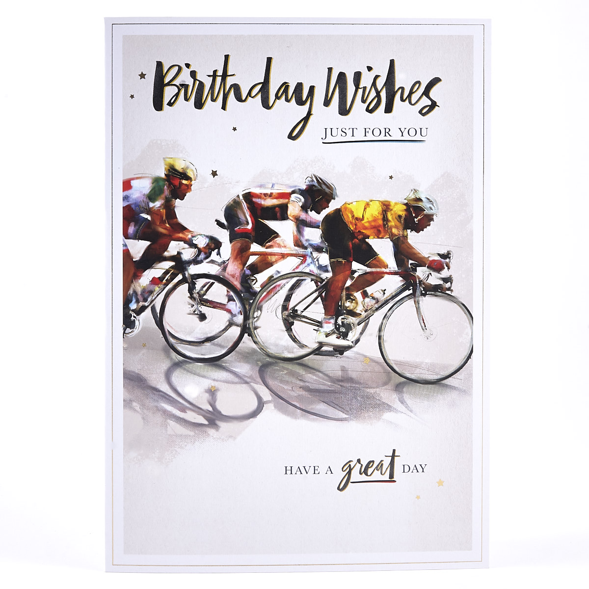 Birthday Card - Cycling Winner 