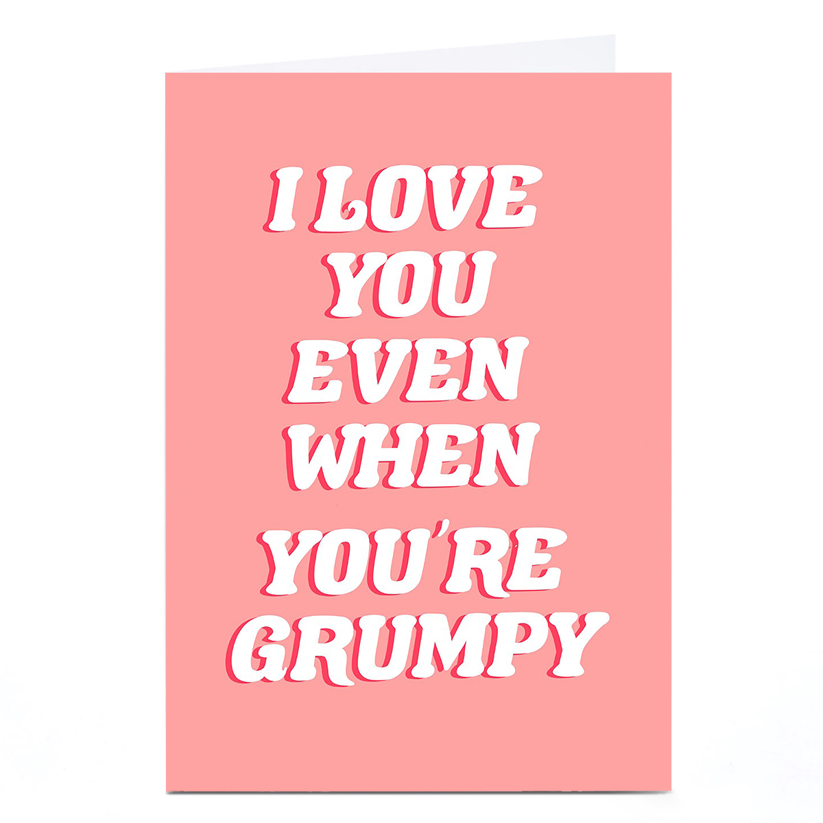 Personalised Phoebe Munger Card - Grumpy