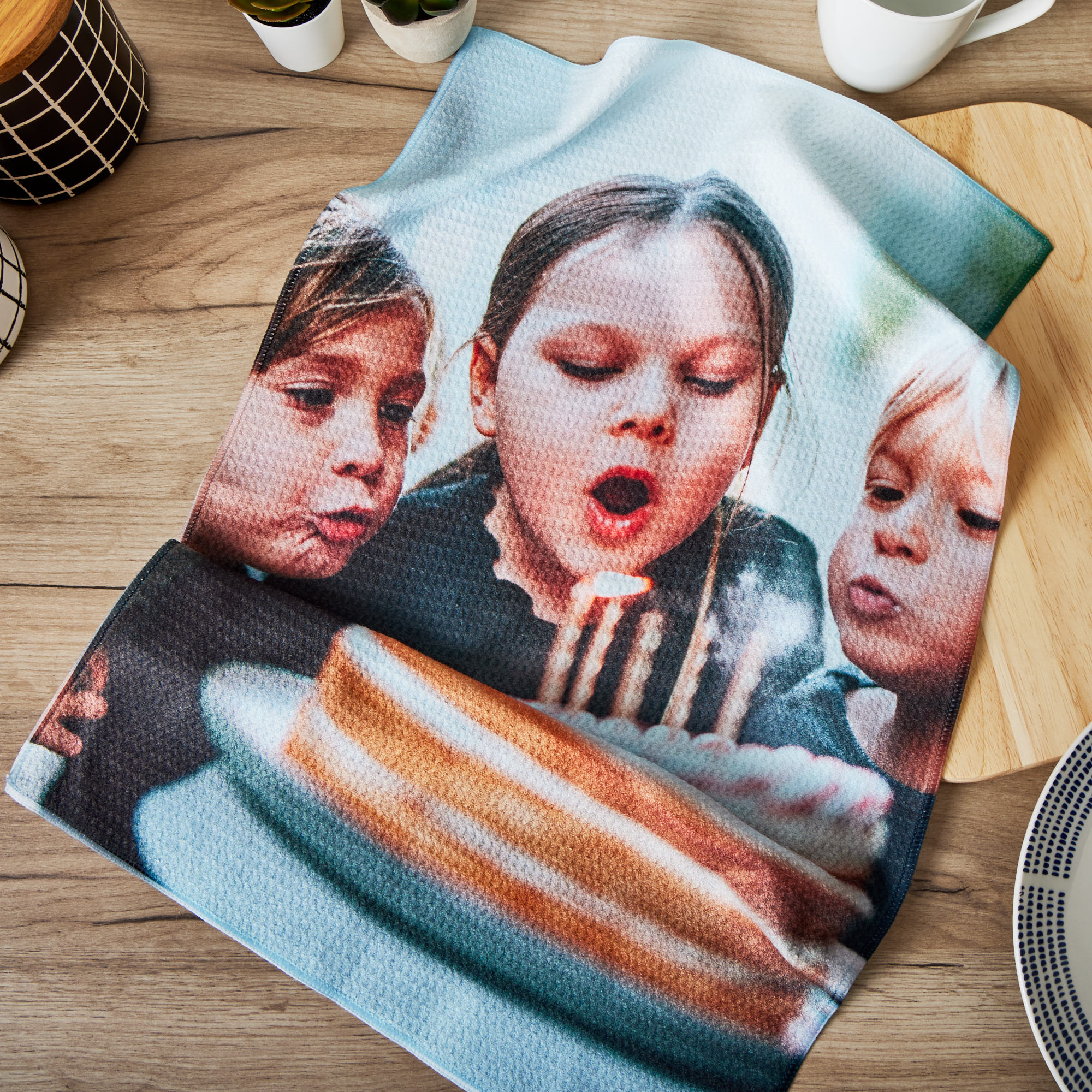 Photo Upload Tea Towel