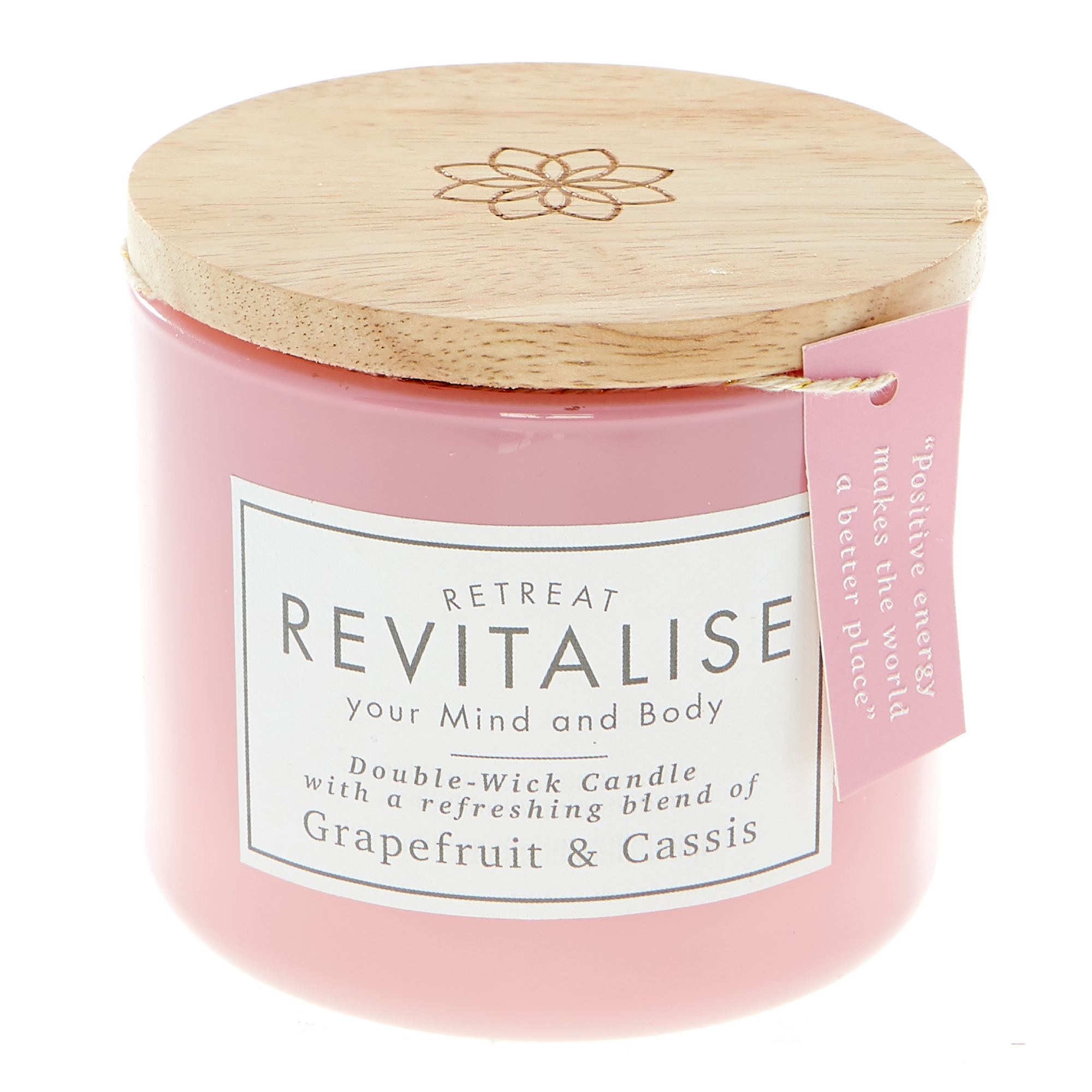 Grapefruit & Cassis Double-Wick Scented Candle