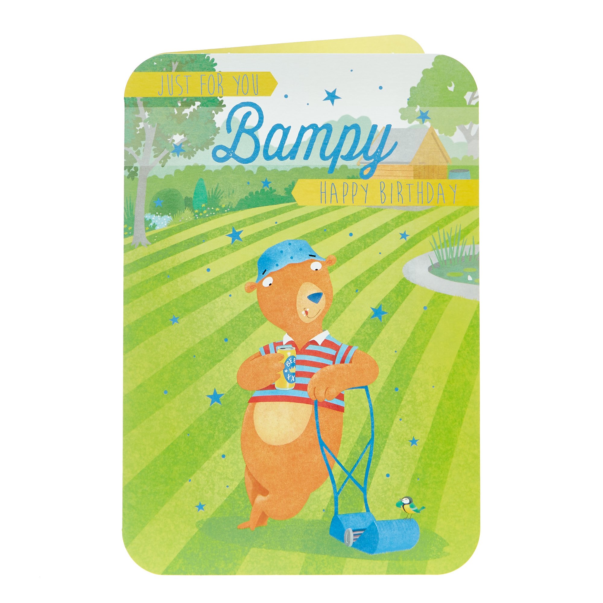 Birthday Card - Just For You Bampy
