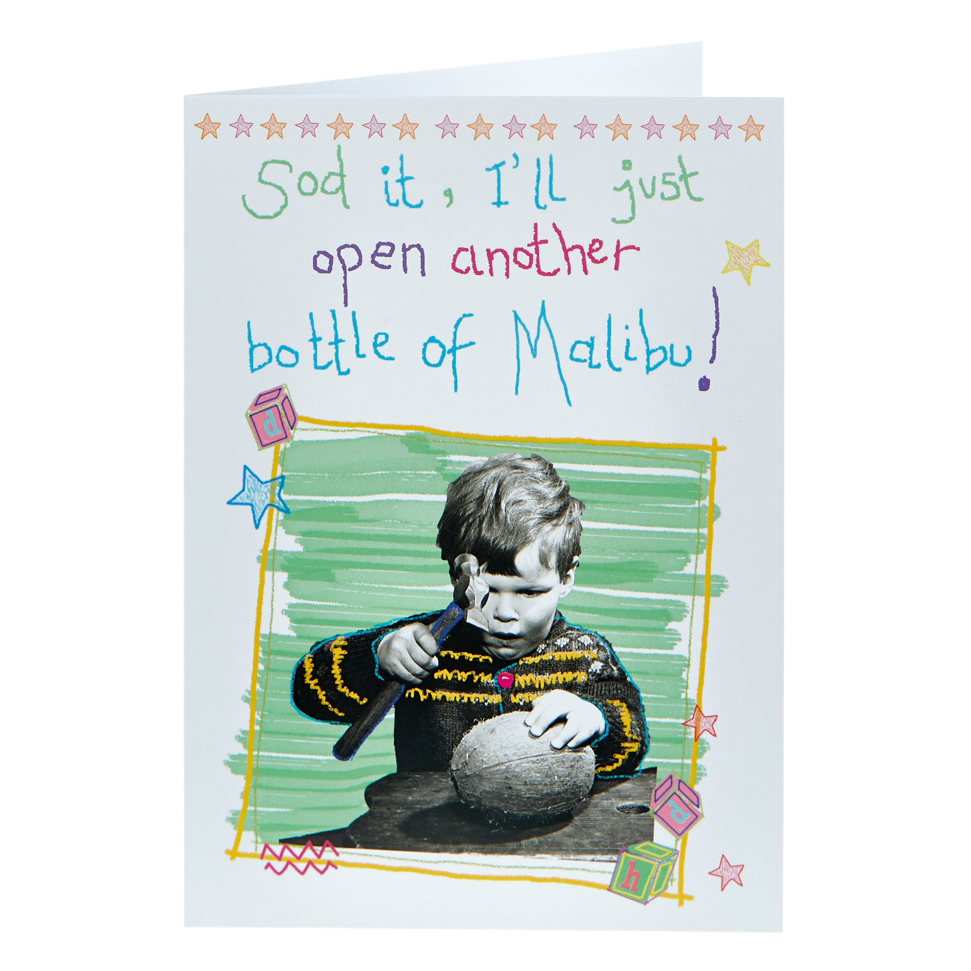 Any Occasion Card - Another Bottle Of Malibu