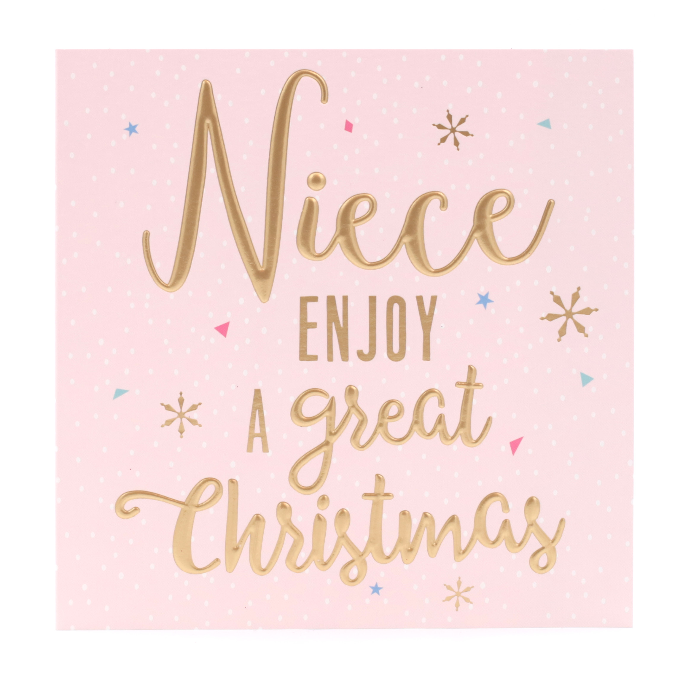 Christmas Card - Niece, Enjoy A Great Christmas