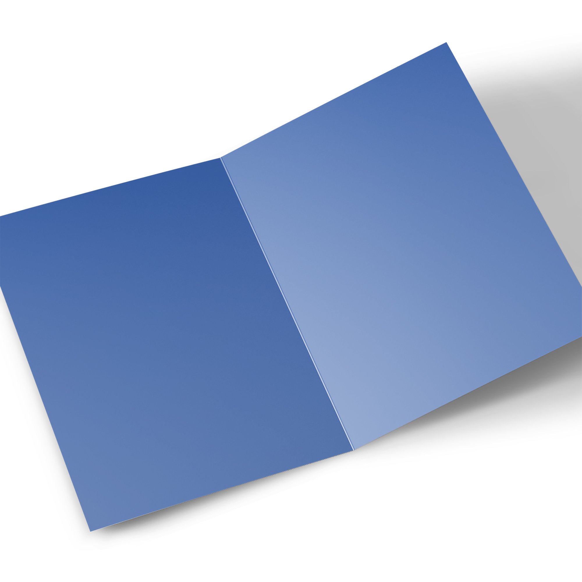Photo Birthday Card - Blue Diamonds, Editable Age & Recipient