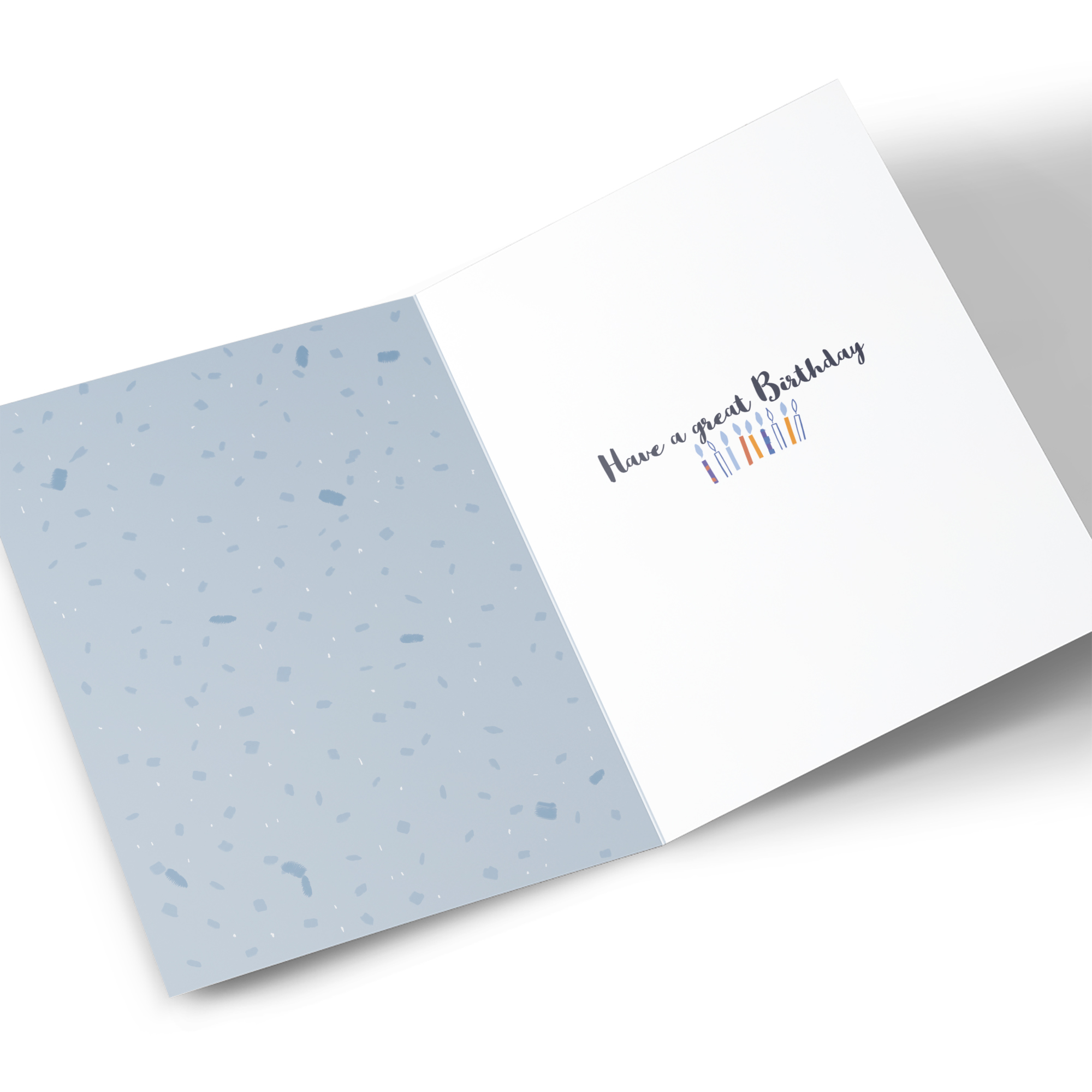 Birthday Card - It's All About You Today Blue Birthday, Brother
