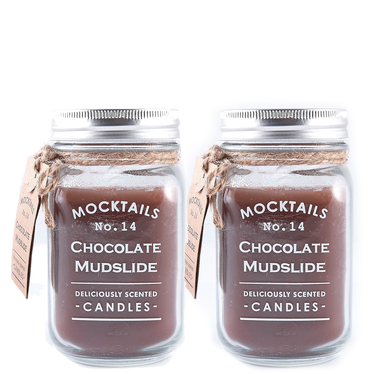 Mocktails Scented Candle - Chocolate Mudslide (Set of 2)