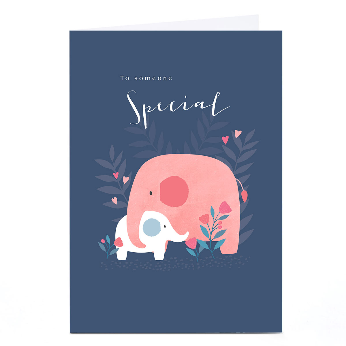 Personalised Klara Hawkins Card - Someone Special, Elephants