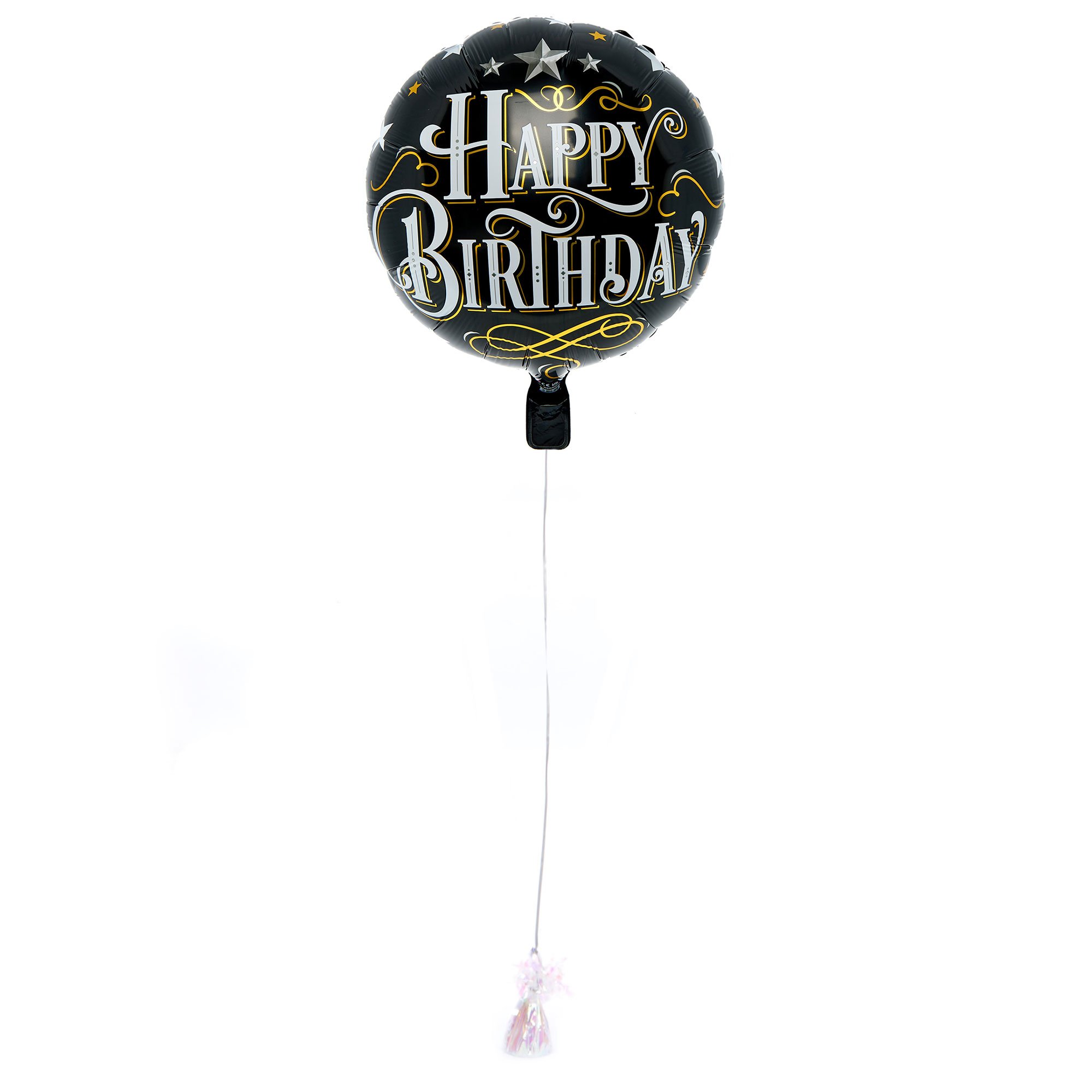 Classic Happy Birthday Balloon & Lindt Chocolate Box
