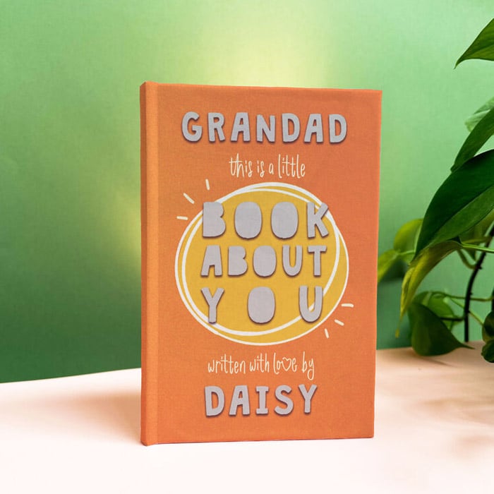Personalised Fill In With Your Words Book About Grandad