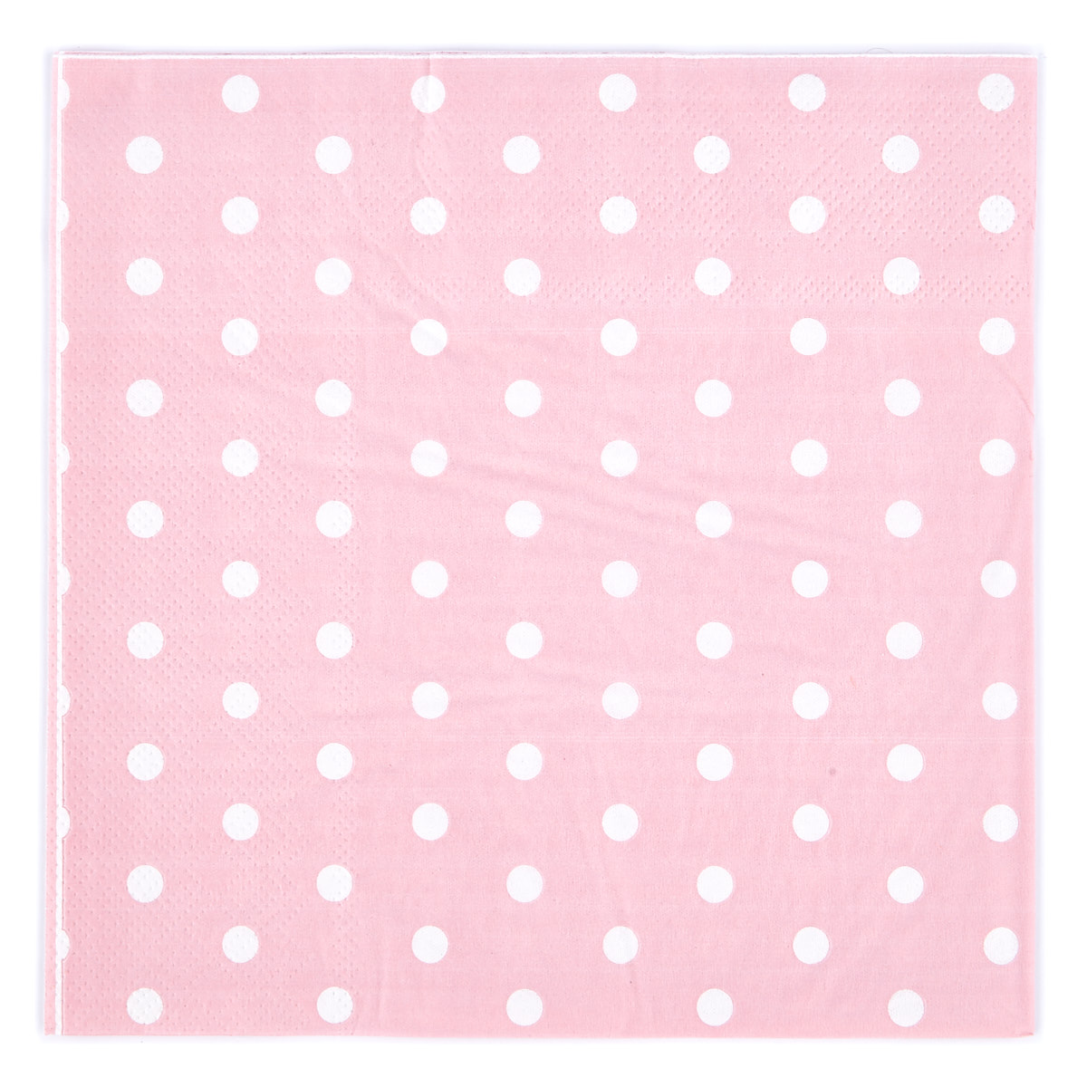 Pink Spots & Chevrons Party Tableware & Decoration Bundle - 16 Guests