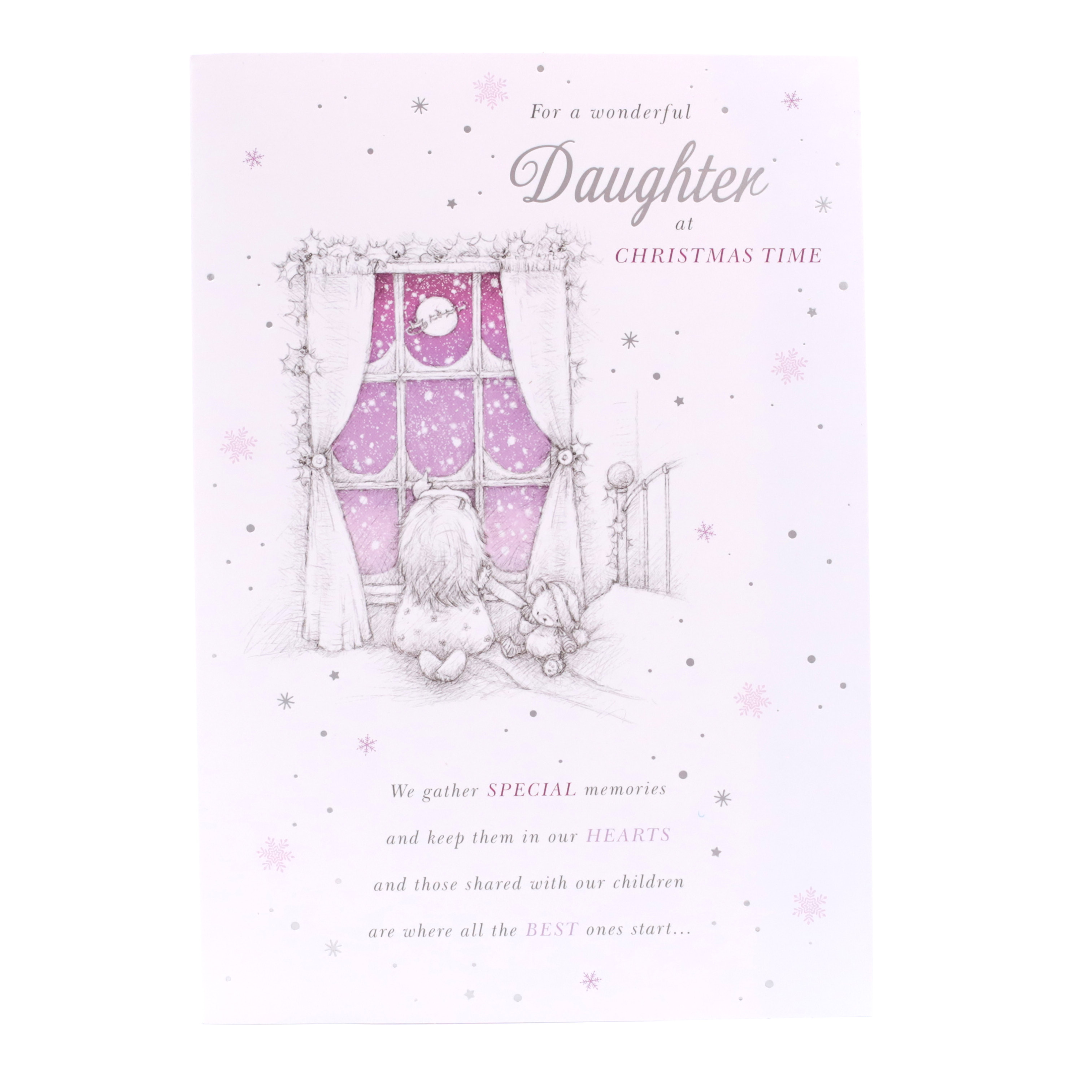 Christmas Card - Wonderful Daughter At Christmas Time