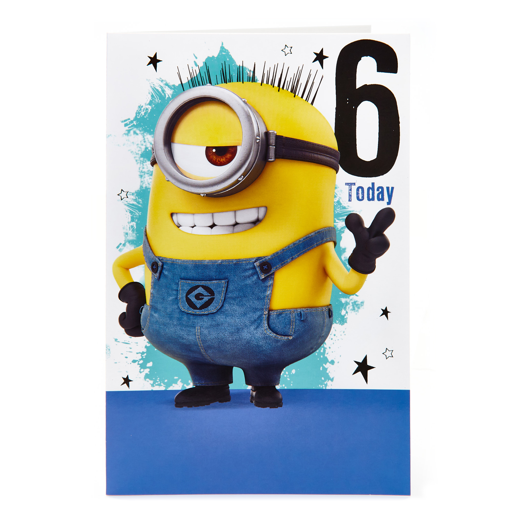 Despicable Me 6th Birthday Card