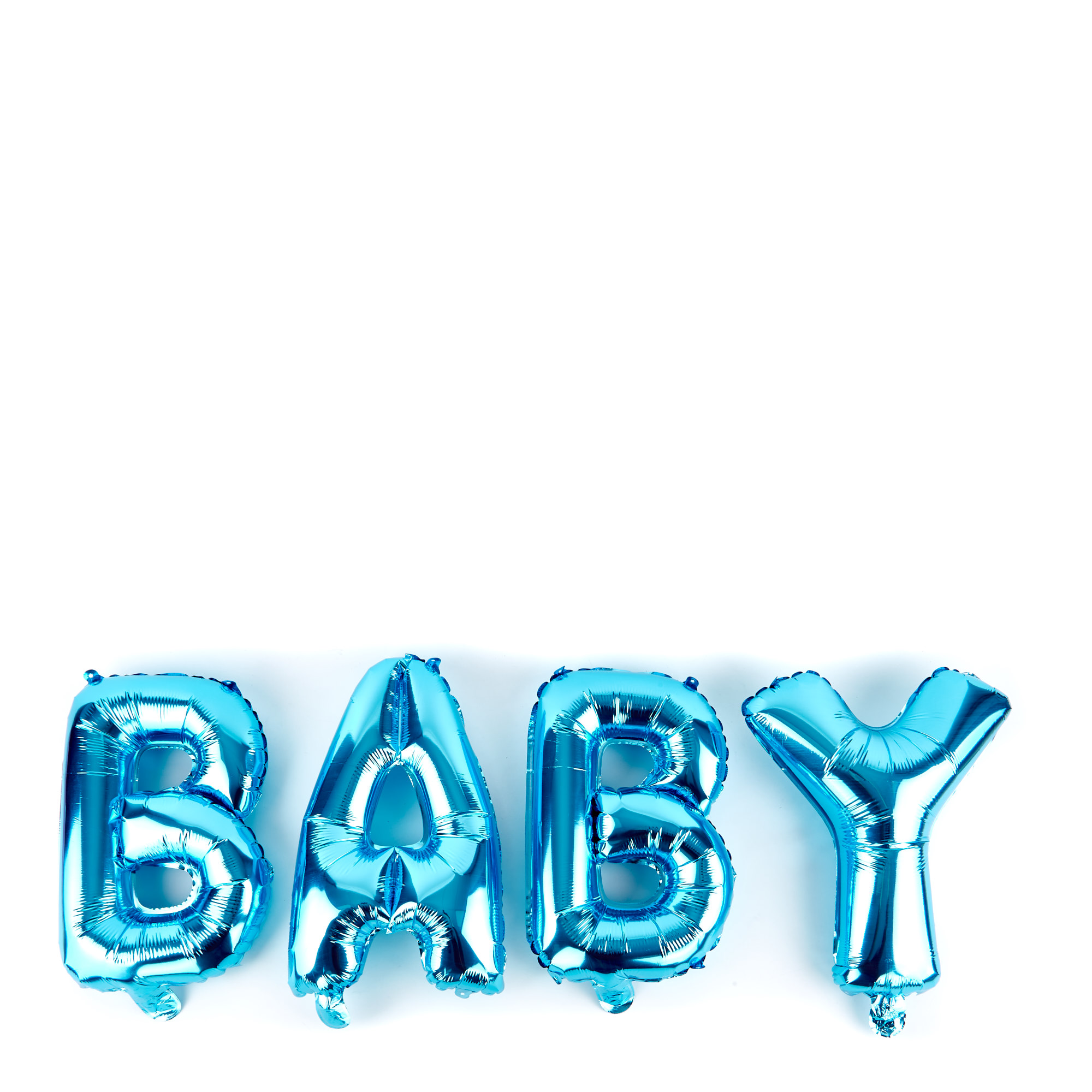 Baby Blue Balloon Banner Kit 