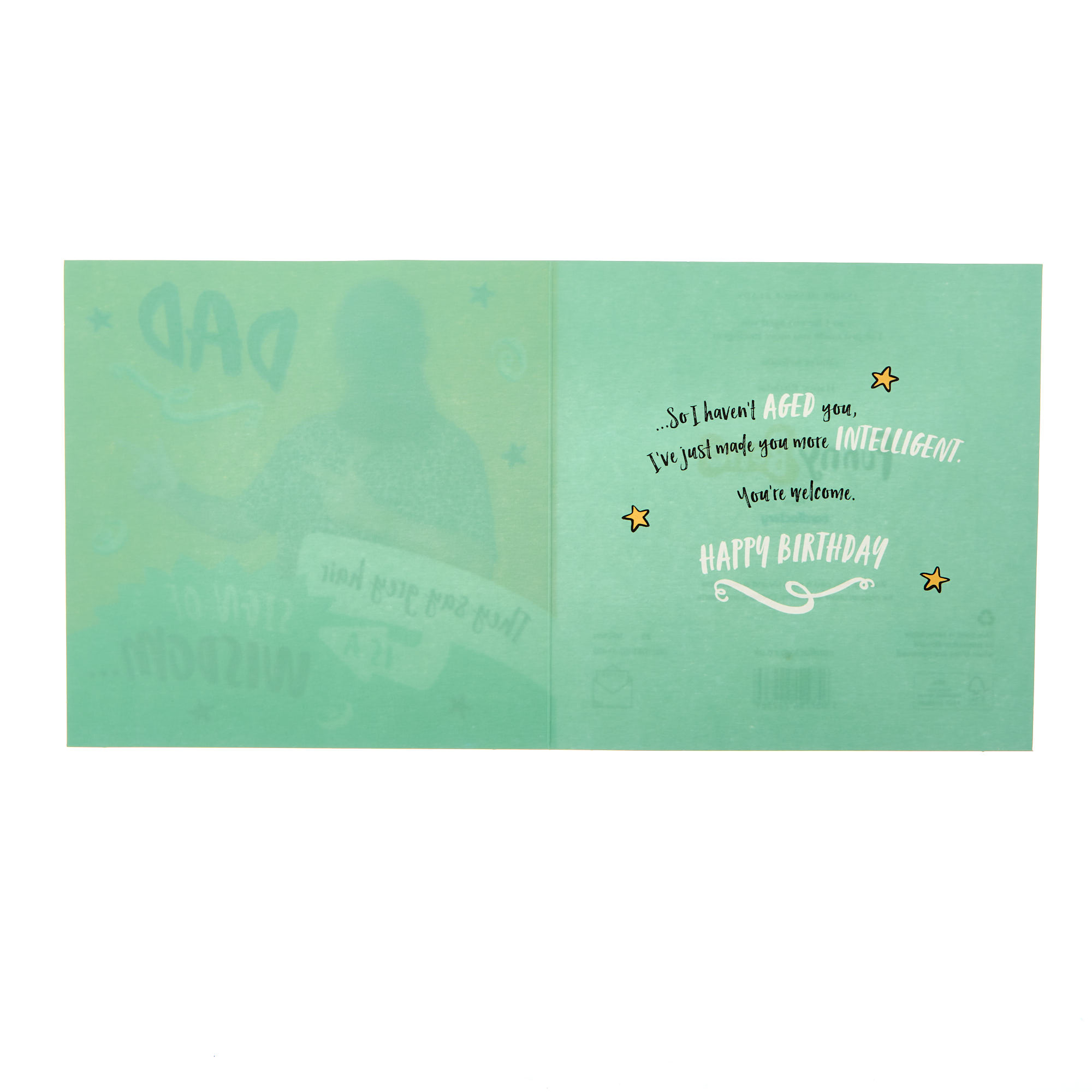 Dad A Sign of Wisdom Birthday Card