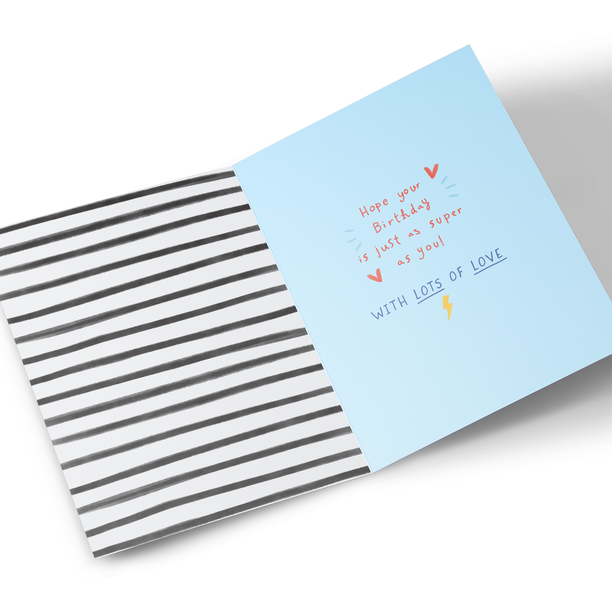 Birthday Card - Super Strong Superhero, Daddy