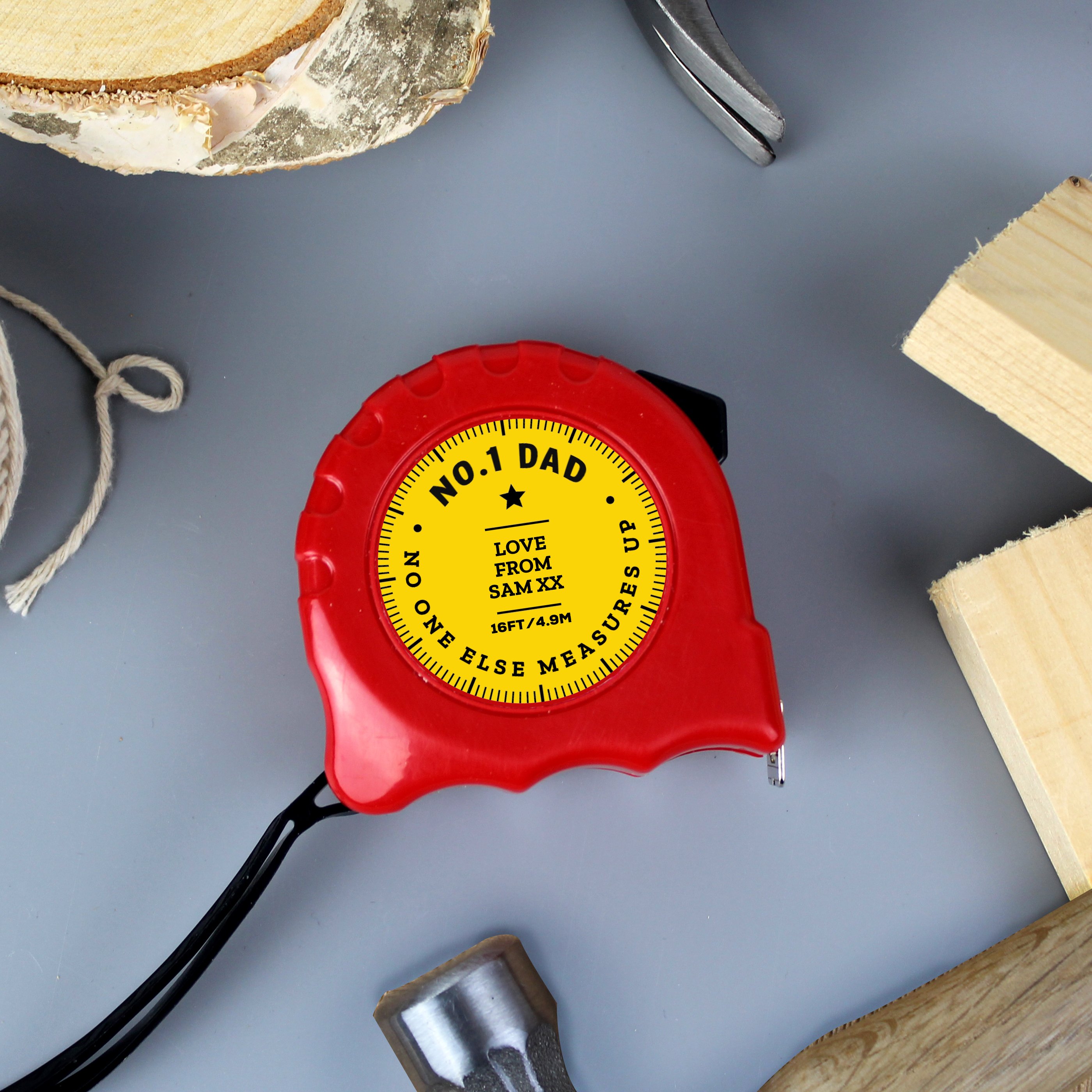 Personalised Tape Measure - No One Else Measures Up