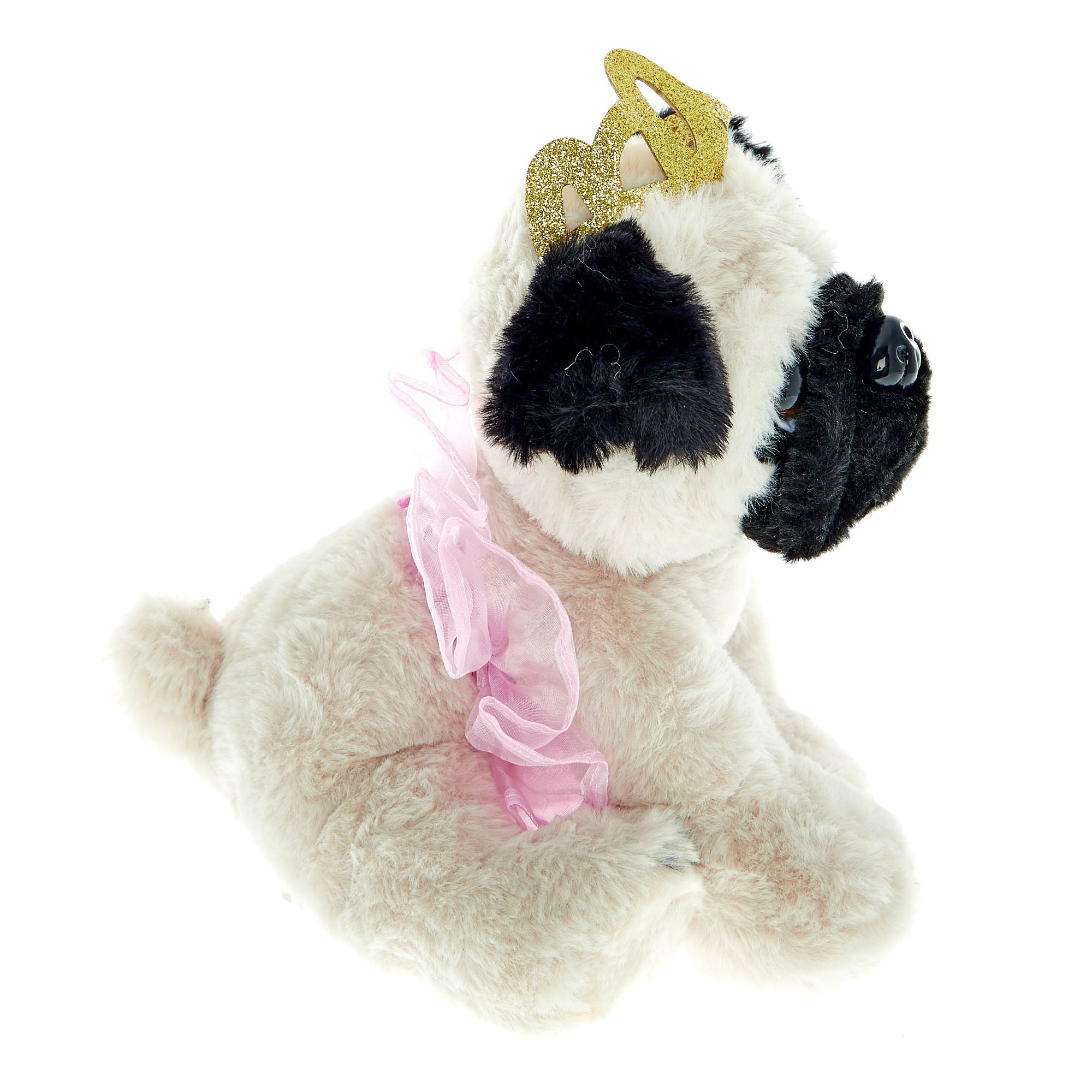 Princess Pug Soft Toy