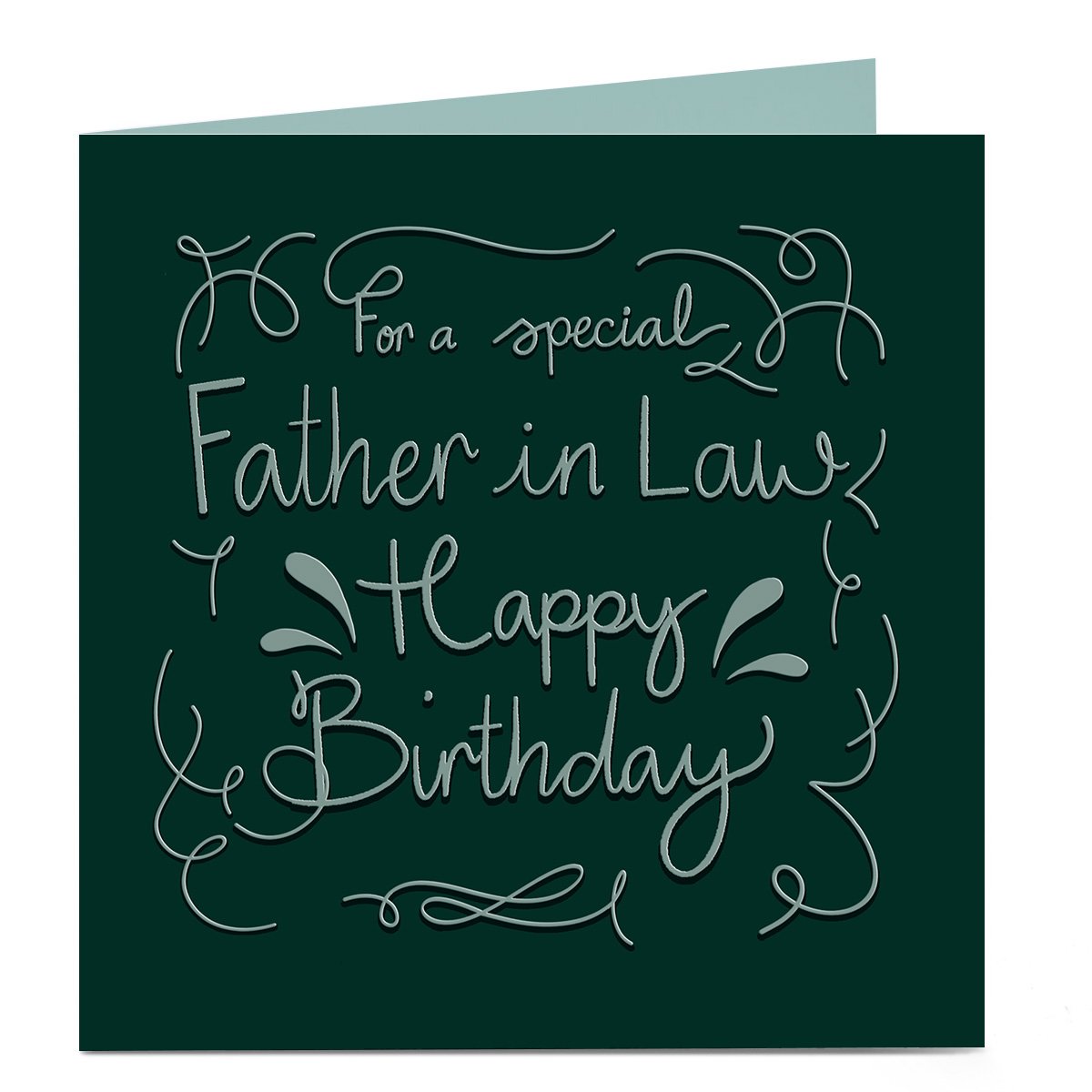 Personalised Birthday Card - Special Father-In-Law