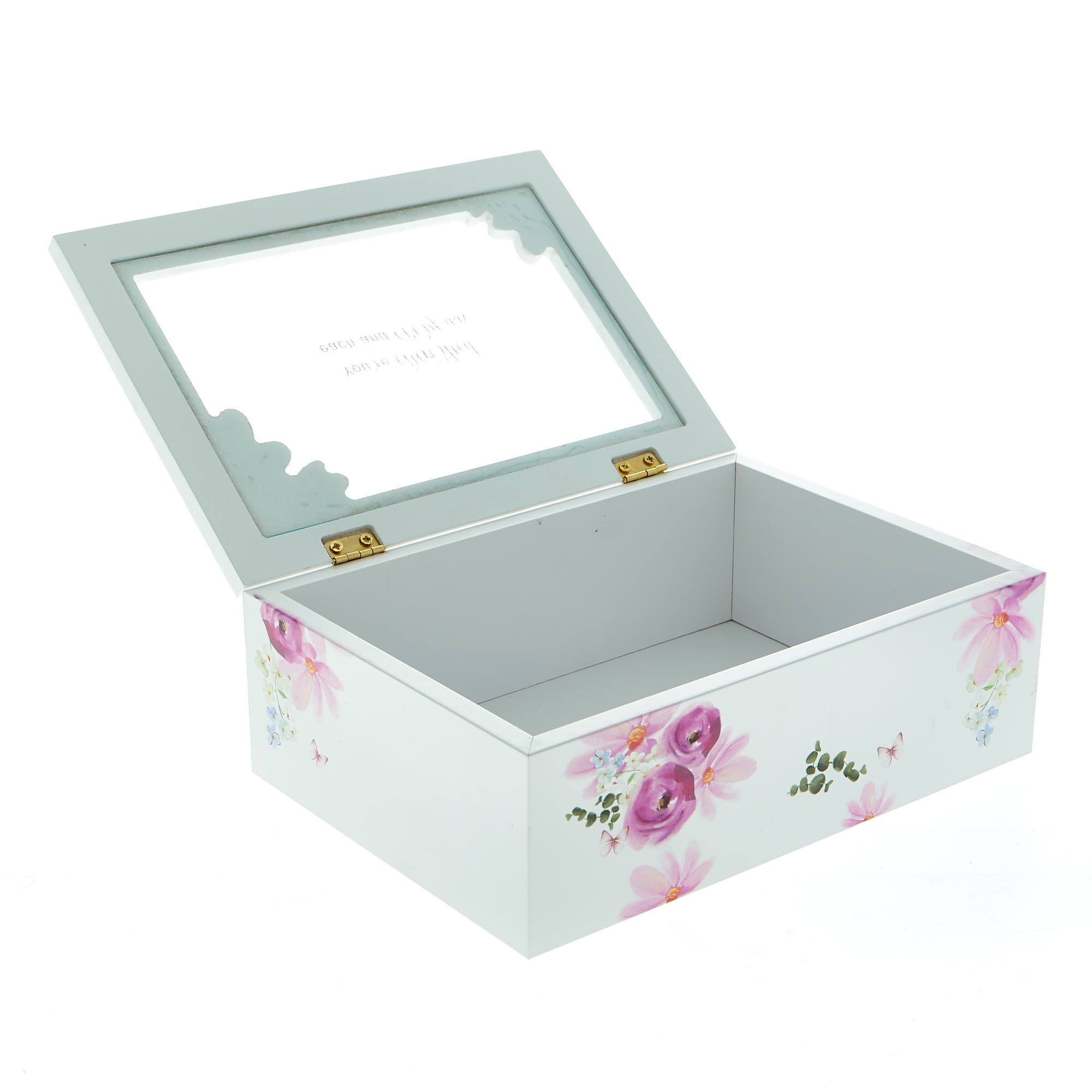 Floral Jewellery & Keepsake Box