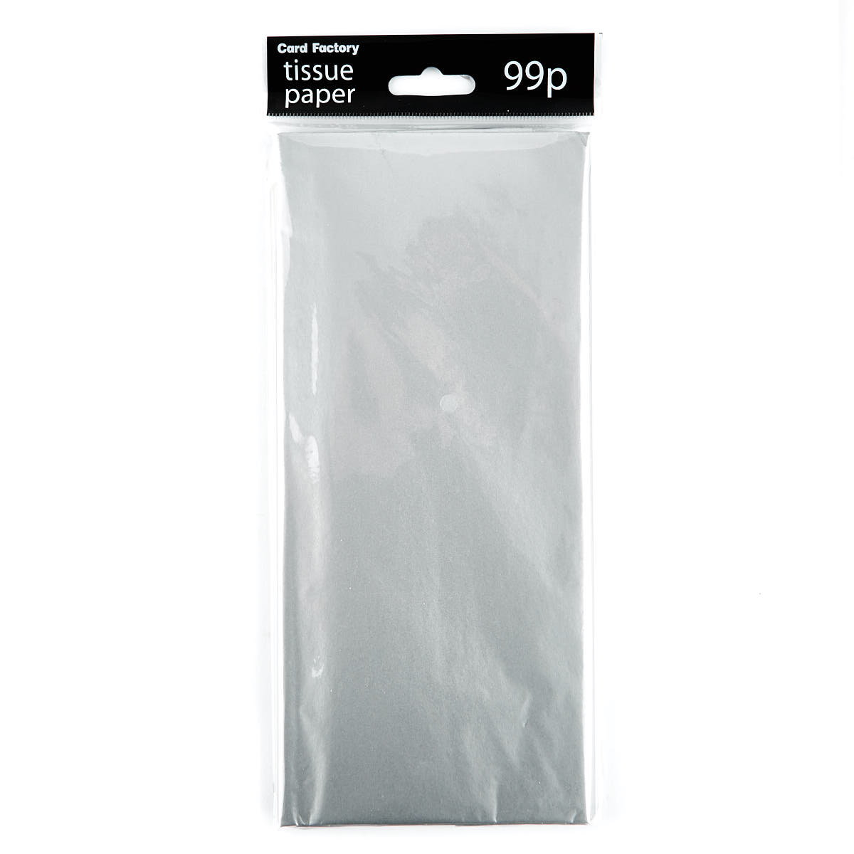 Silver Tissue Paper - 10 Sheets