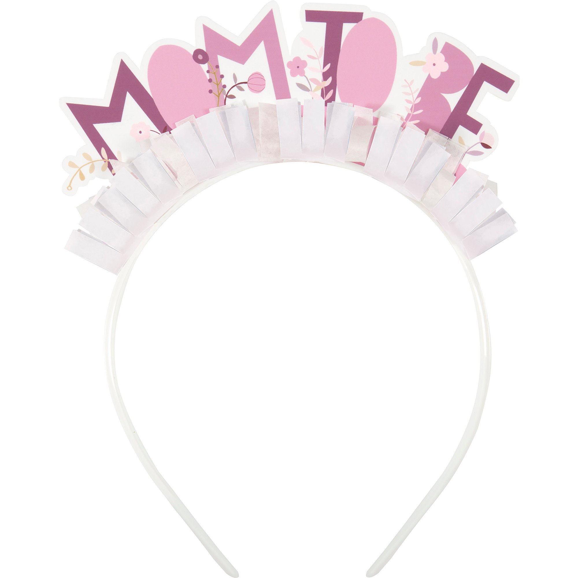 Pink Elephant Baby Shower Accessories Kit