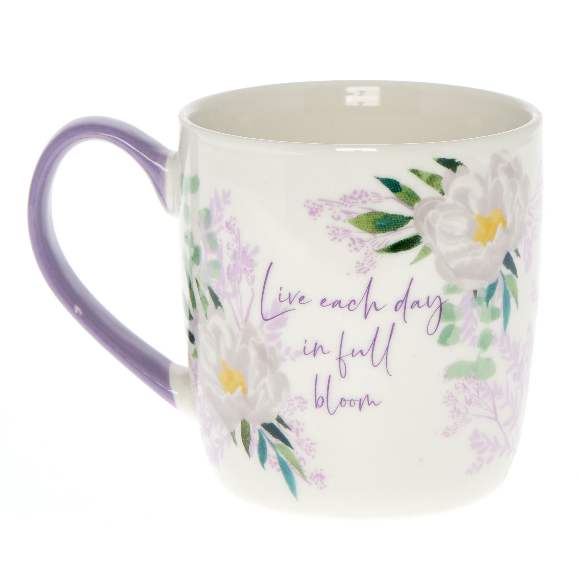 Live Each Day In Full Bloom Mug in a Box