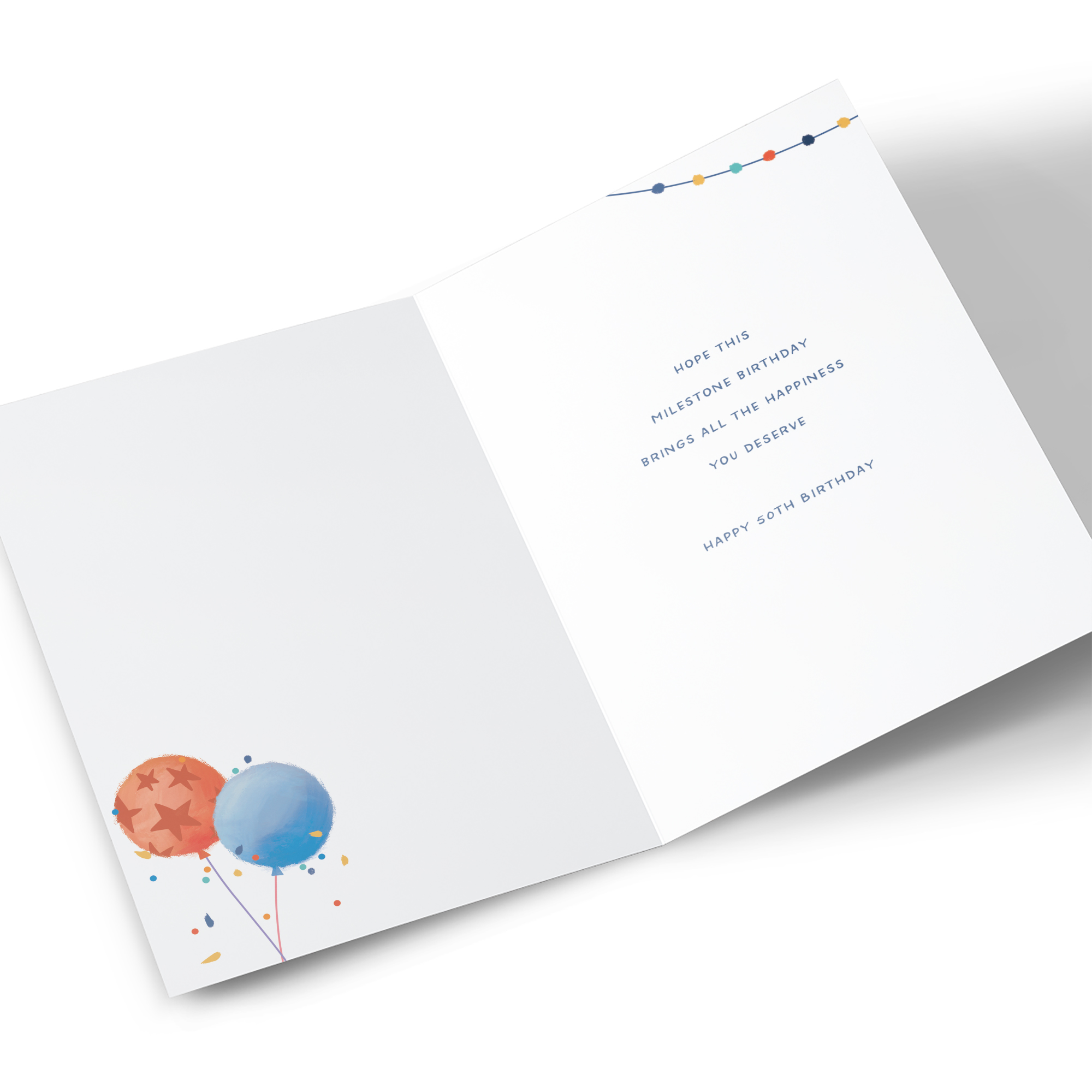 50th Birthday Card - Great Man and Incredible Brother