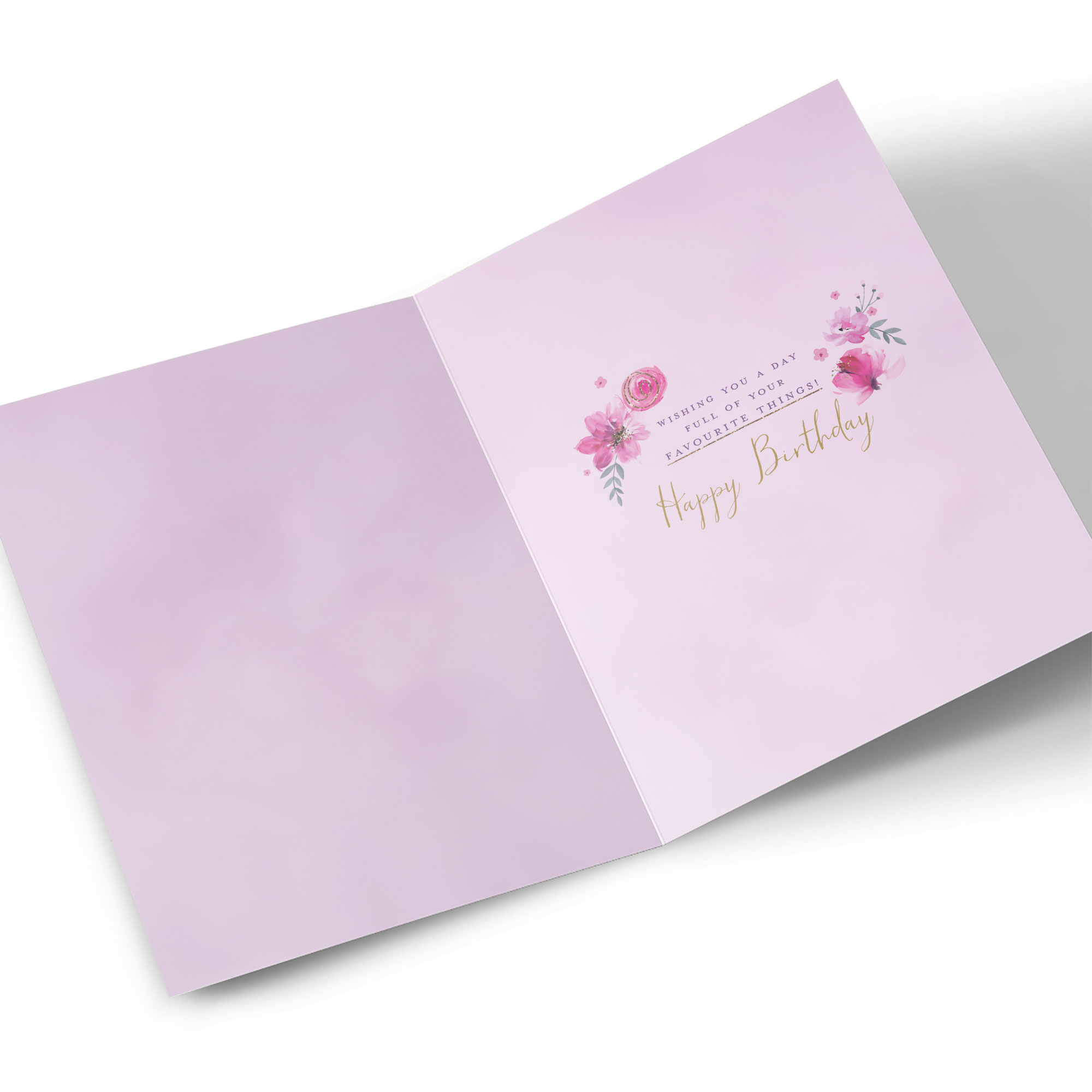 Birthday Card - Lilac Hummingbird, Sister