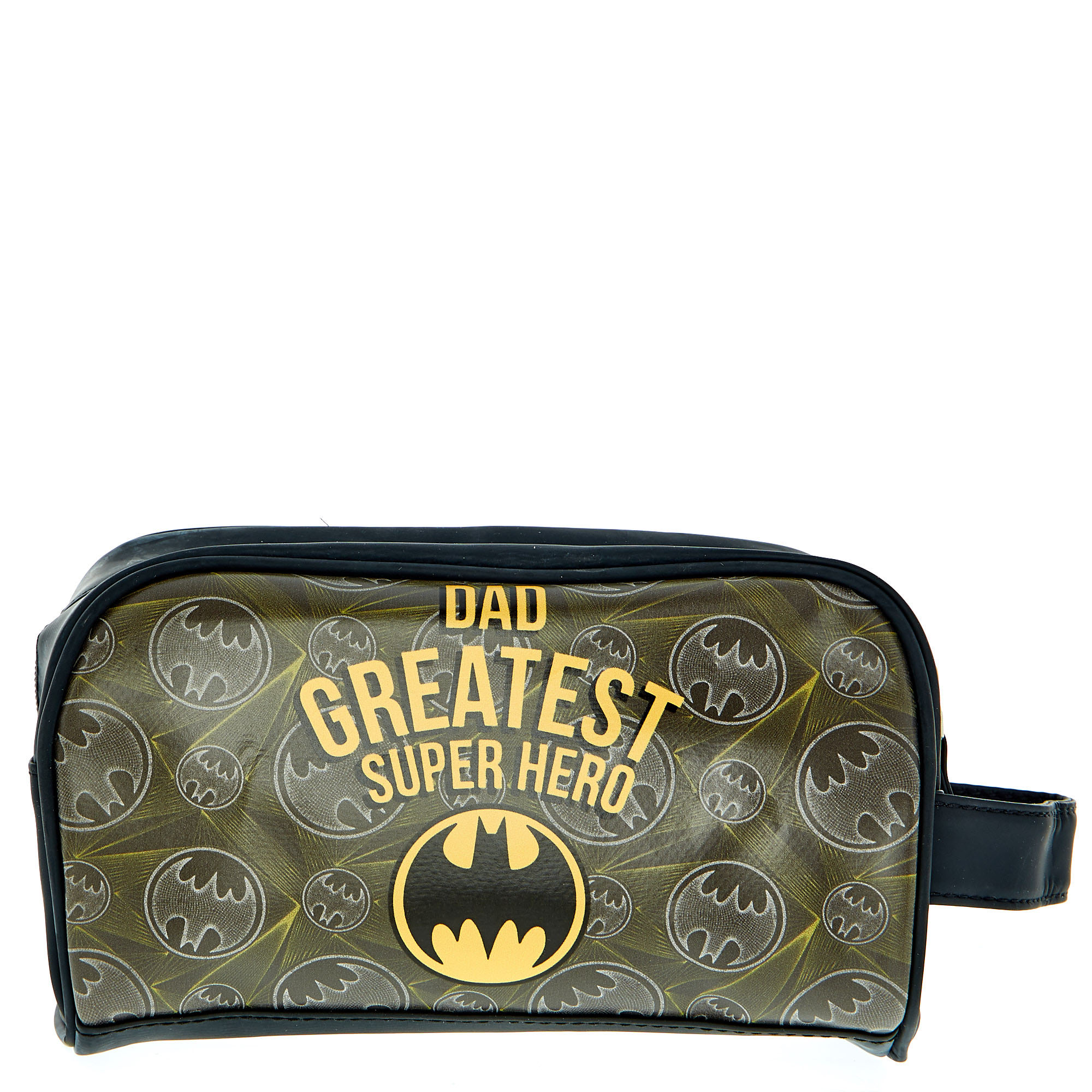 Dad Greatest Super Hero Batman Washbag