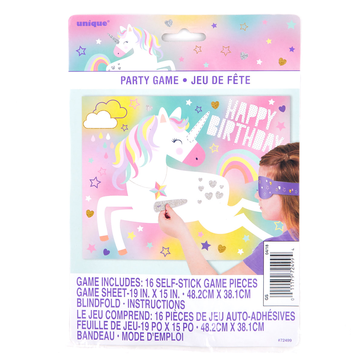 Unicorn Party Accessory Pack For 16