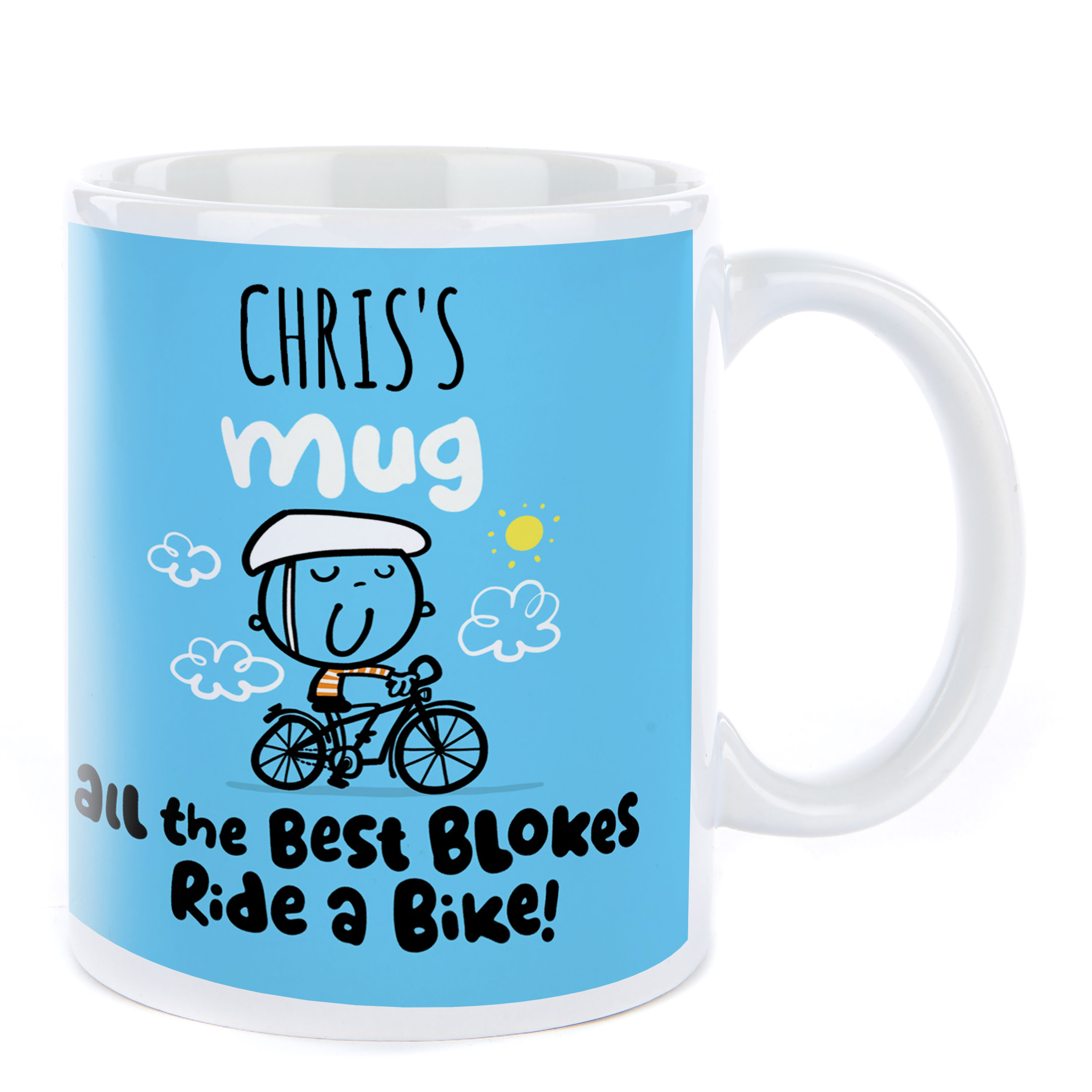 Personalised Fruitloops Mug - Ride A Bike