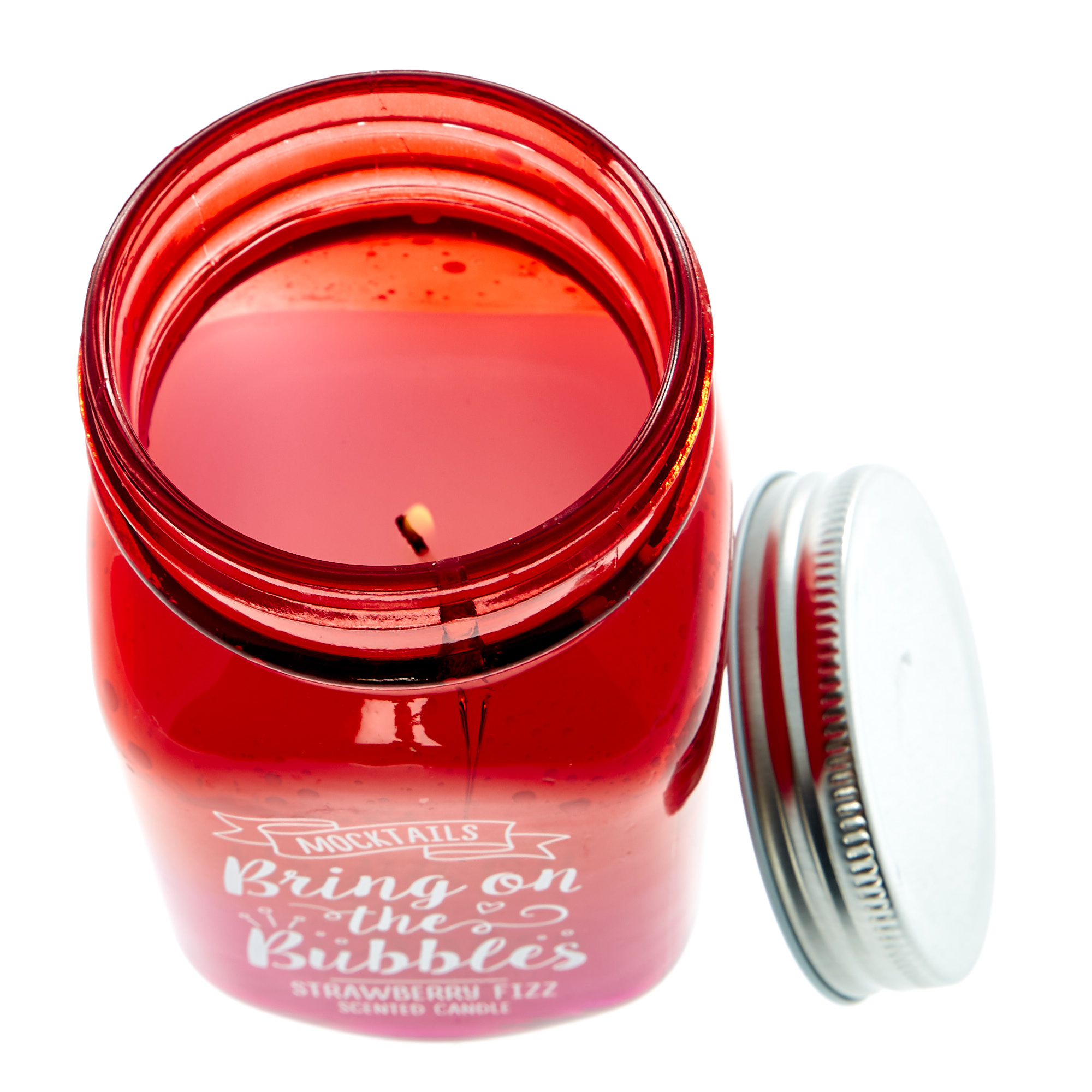 Mocktails Strawberry Fizz Scented Candle 