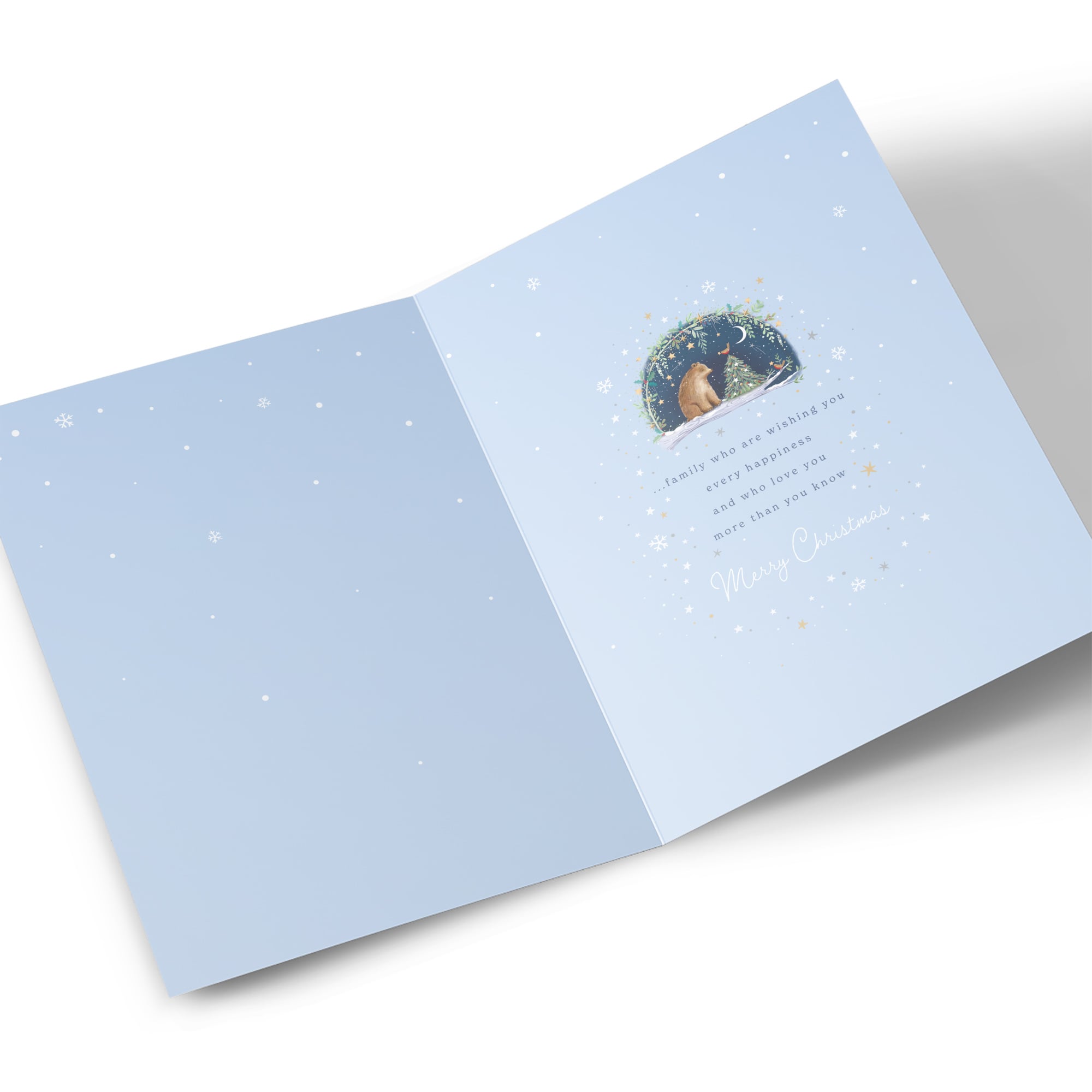 Christmas Card - Winter Bear, Nephew