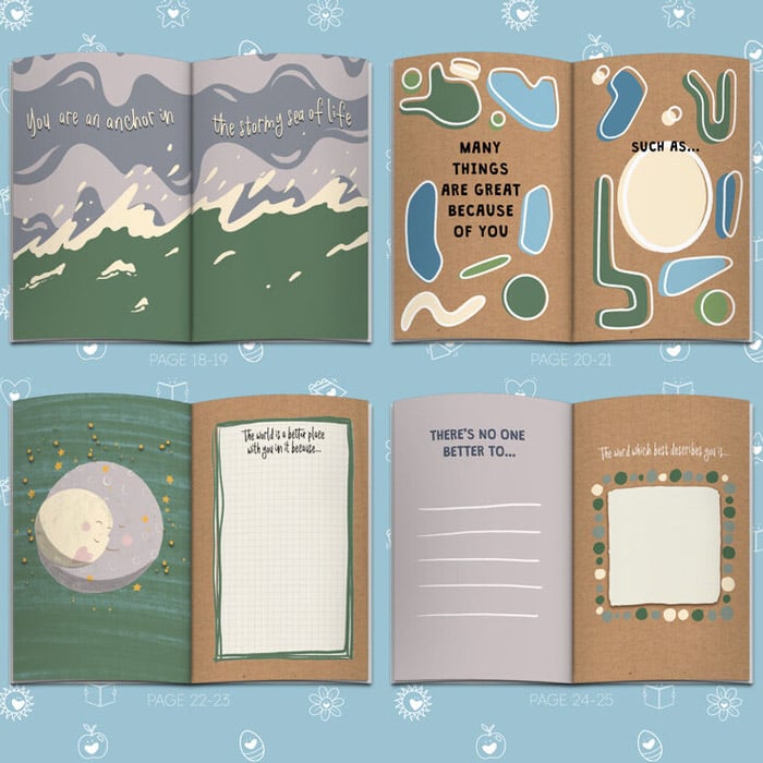 Personalised Fill In With Your Words Book About Step Dad