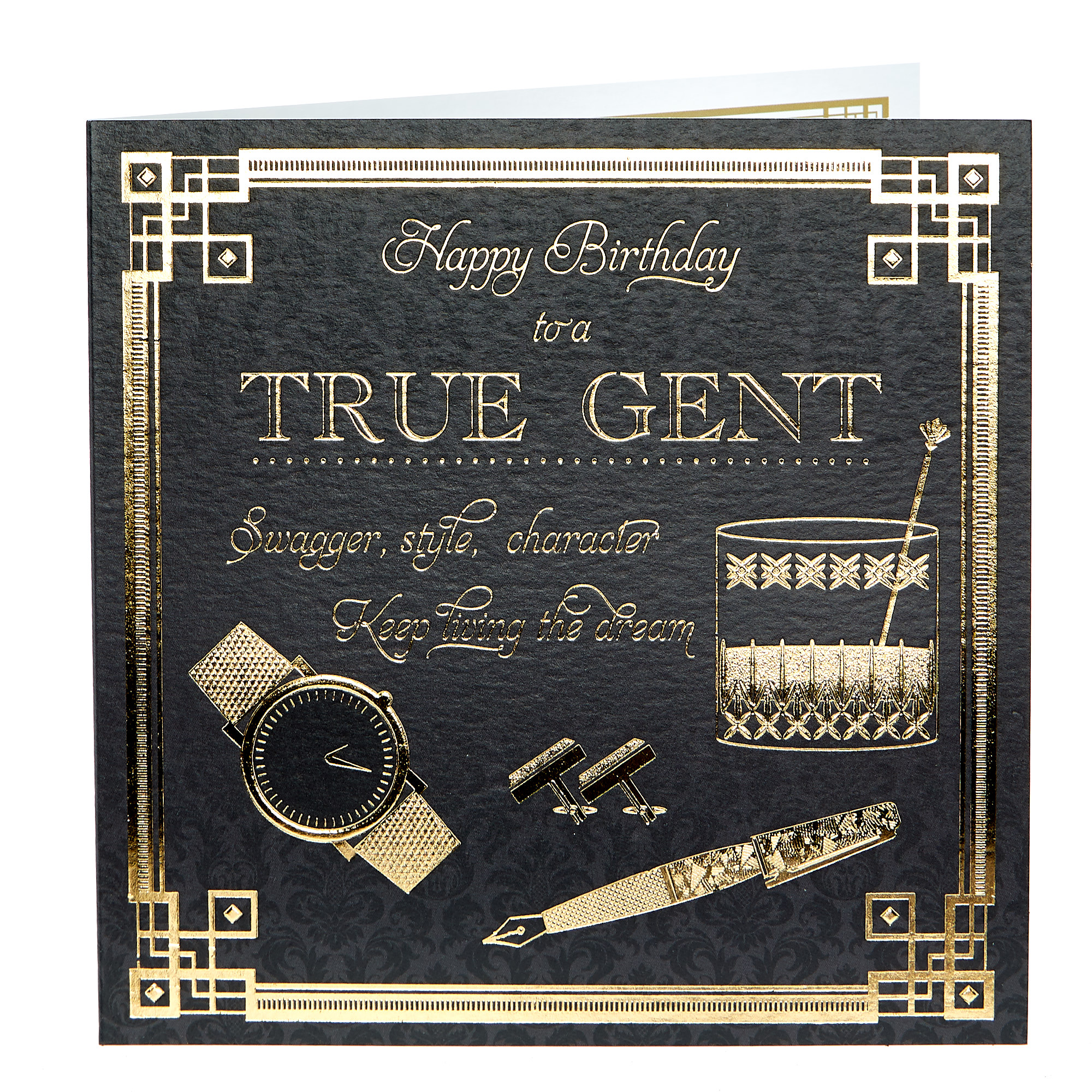 Birthday Card - To A True Gent