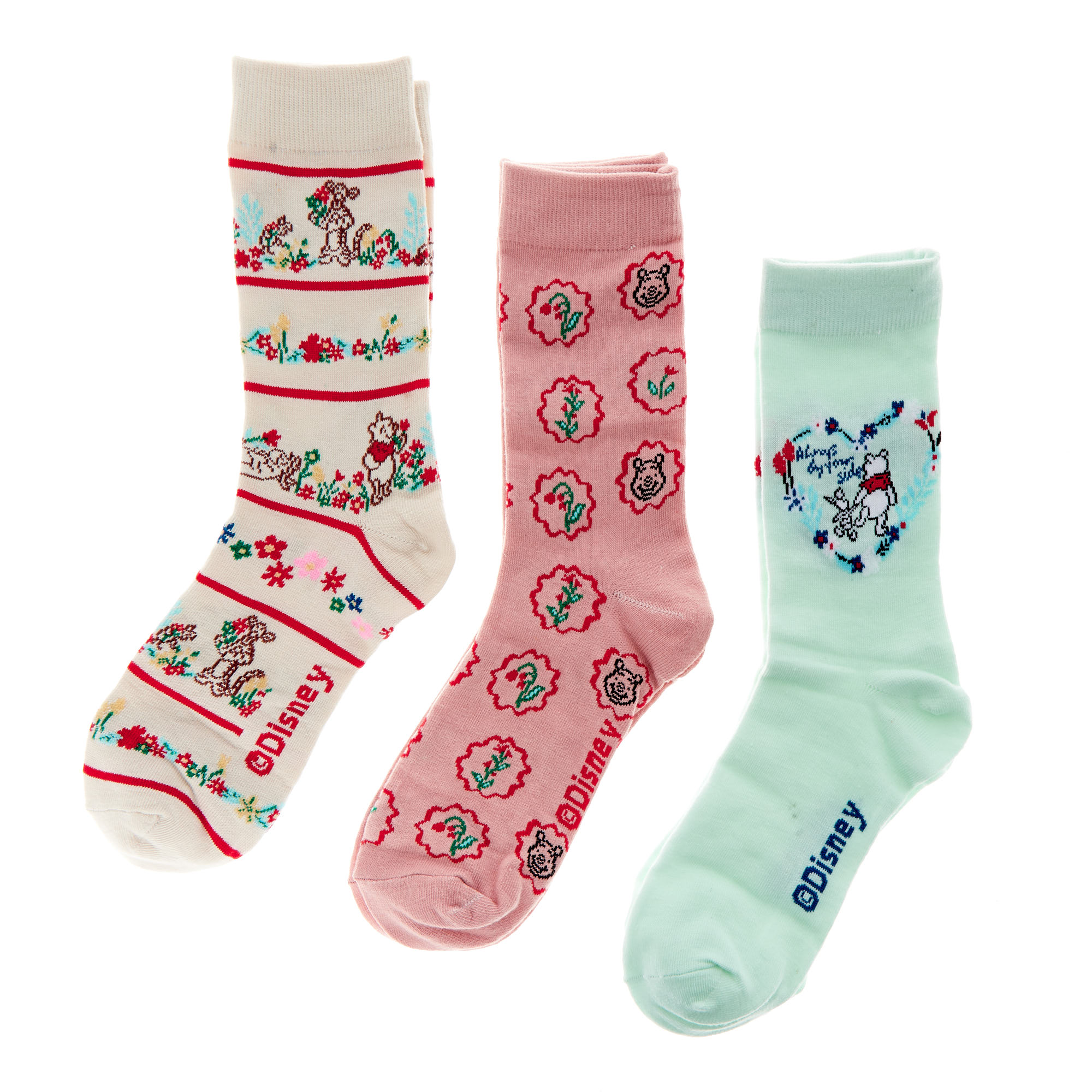 Winnie The Pooh Socks - 3 Pairs