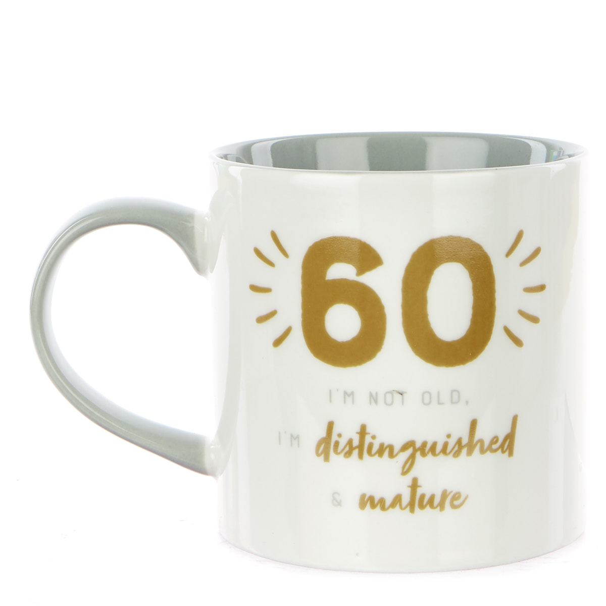 60th Birthday Mug - Distinguished & Mature