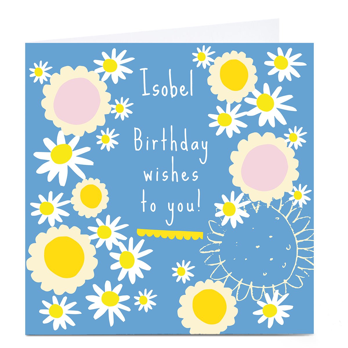Personalised Squirrel Bandit Birthday Card - Wishes To You