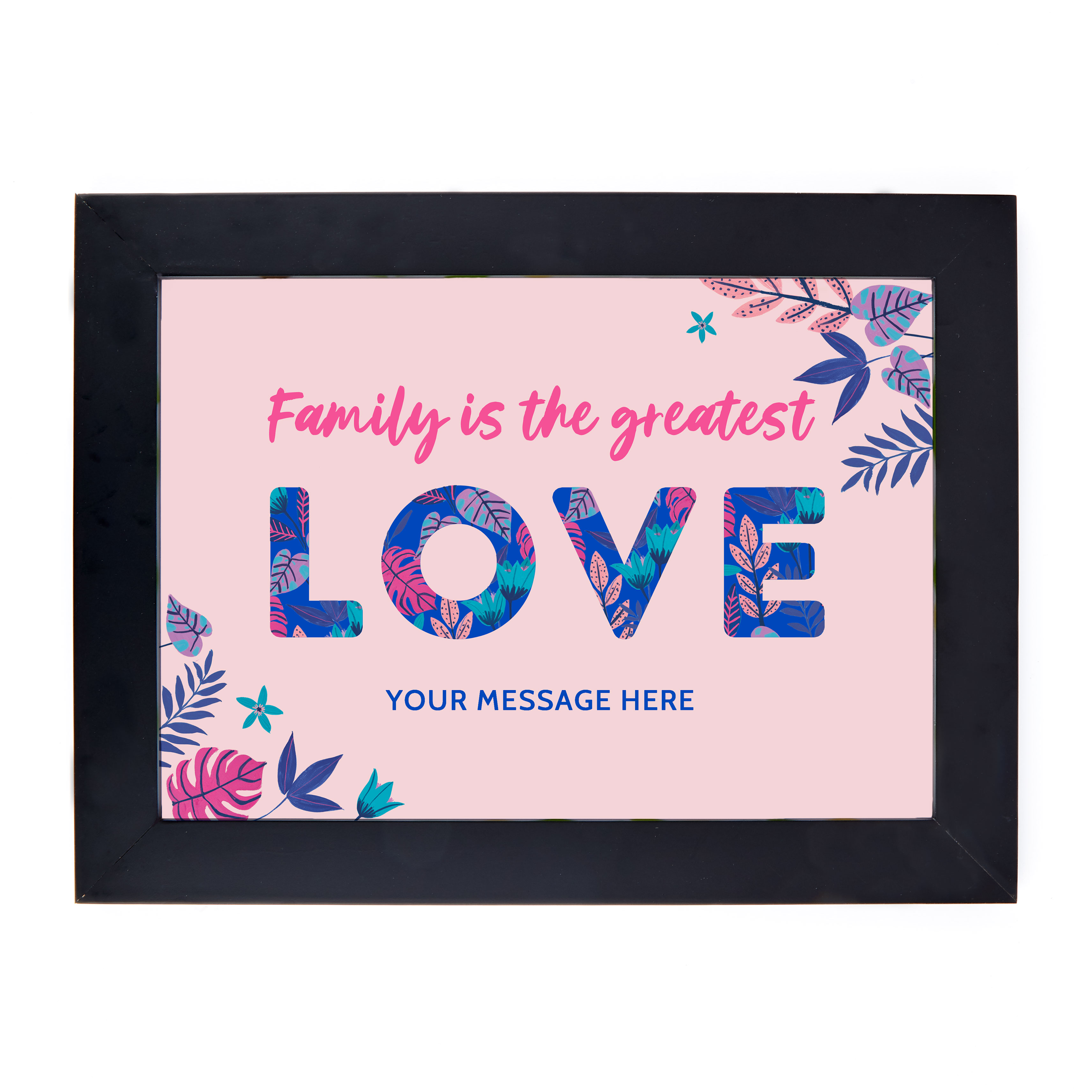 Personalised Print - Family is the Greatest Love